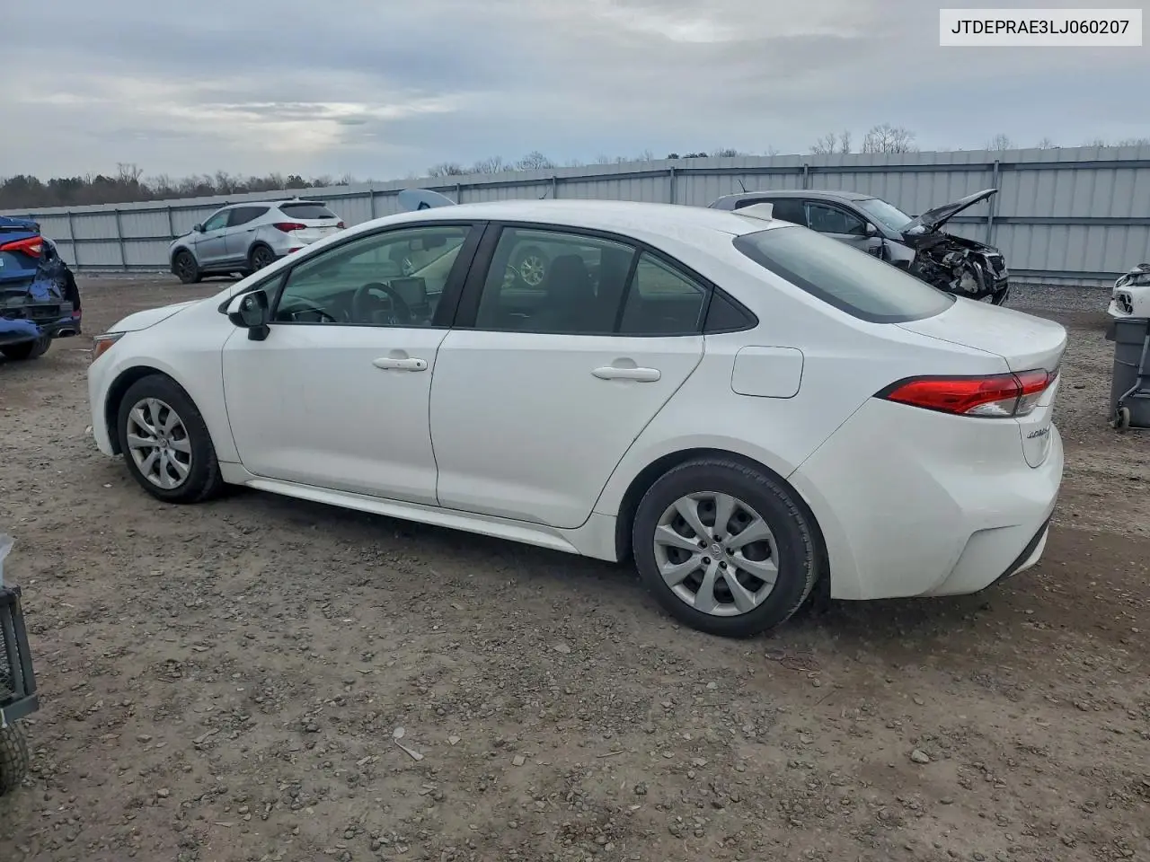 JTDEPRAE3LJ060207 2020 Toyota Corolla Le