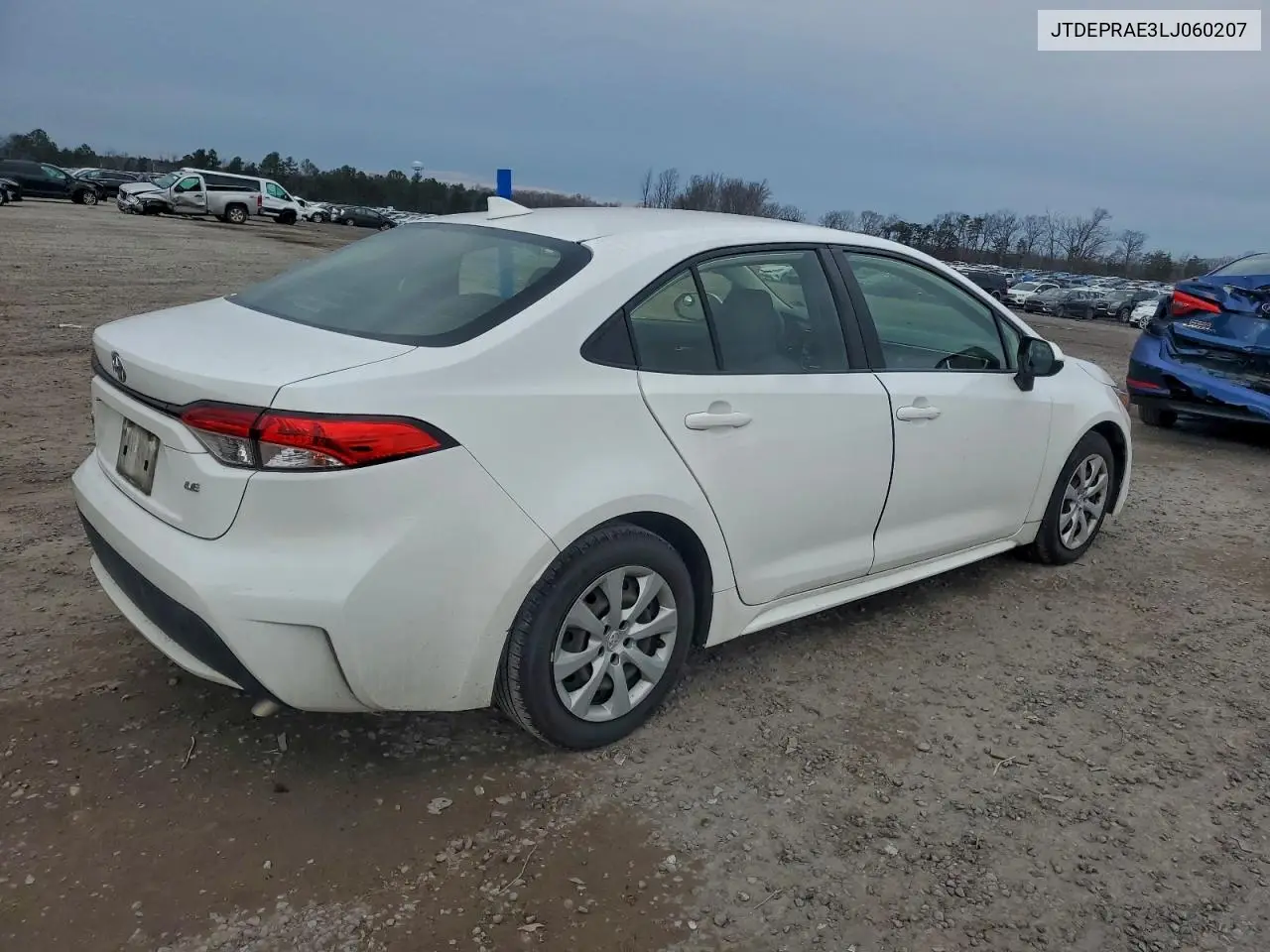 JTDEPRAE3LJ060207 2020 Toyota Corolla Le