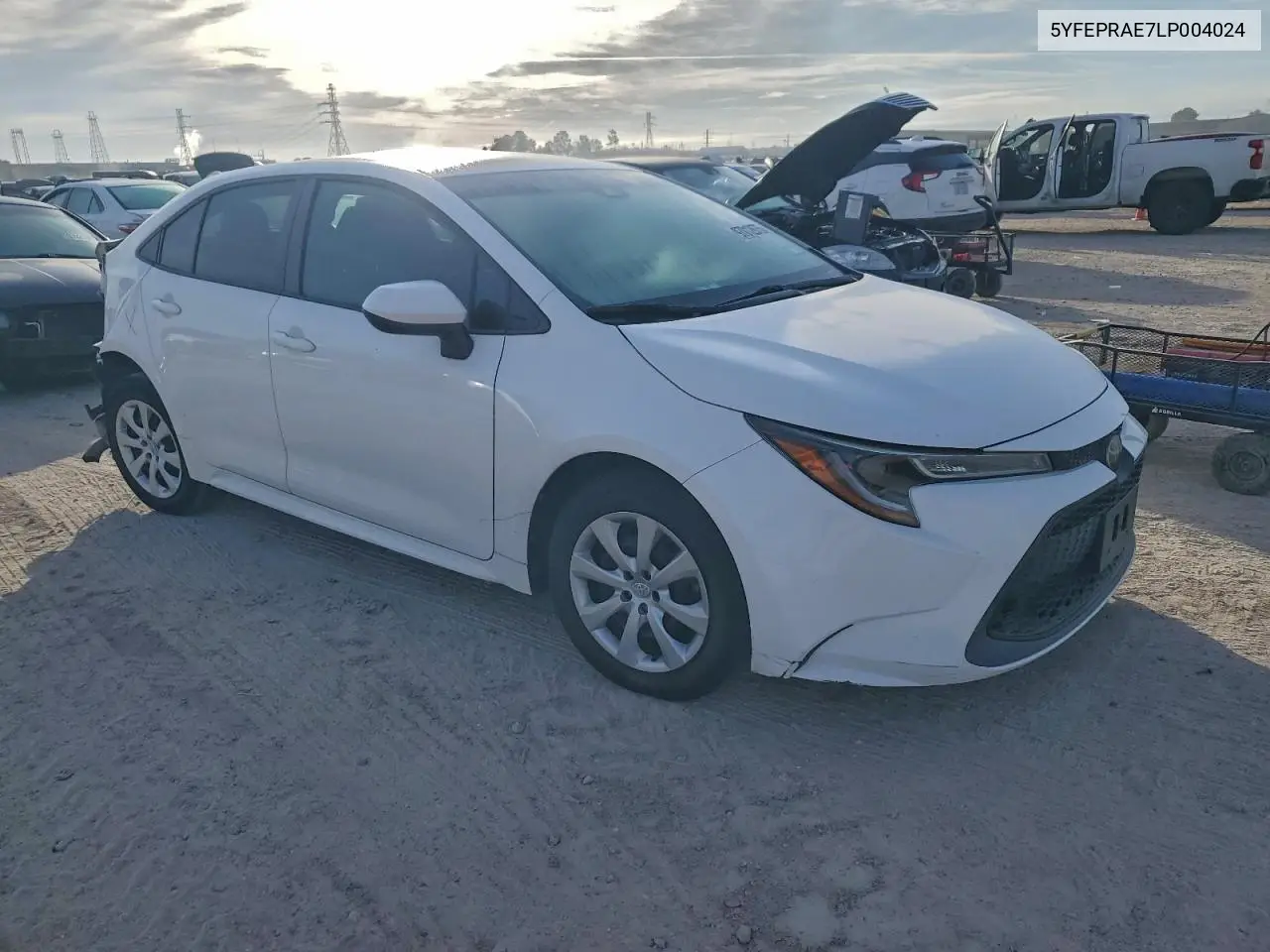 5YFEPRAE7LP004024 2020 Toyota Corolla Le