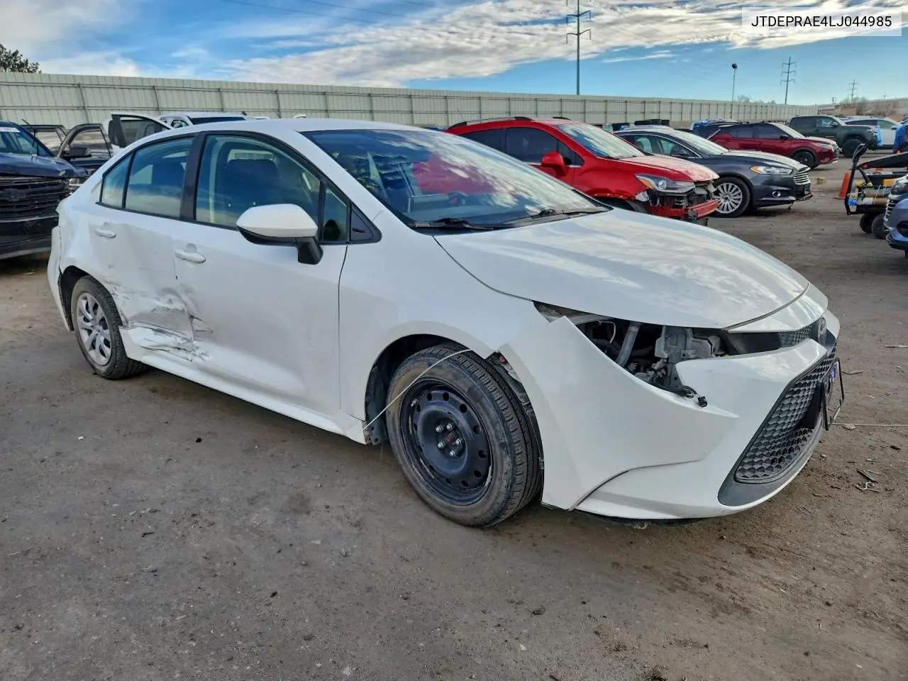 JTDEPRAE4LJ044985 2020 Toyota Corolla Le