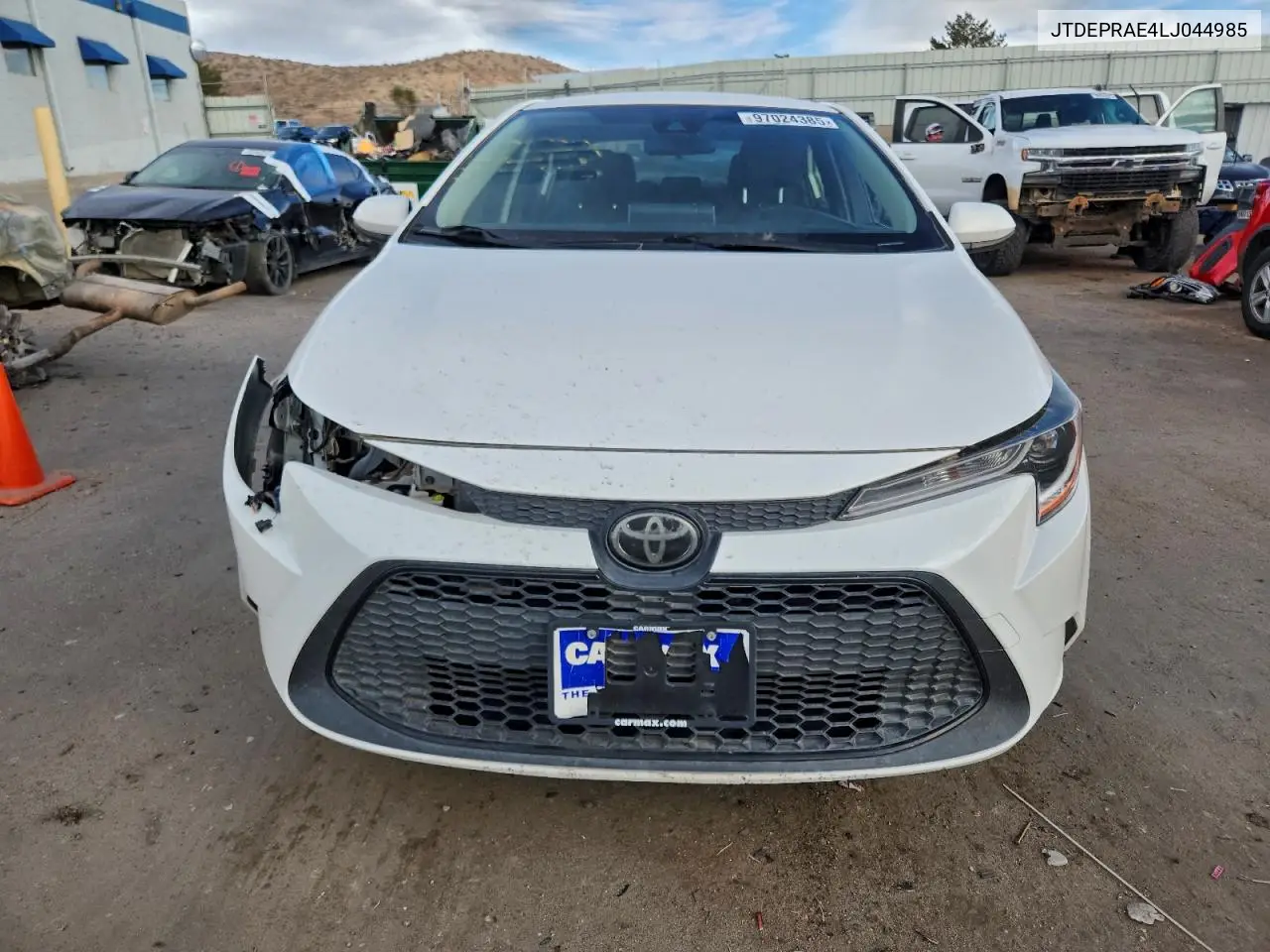 JTDEPRAE4LJ044985 2020 Toyota Corolla Le