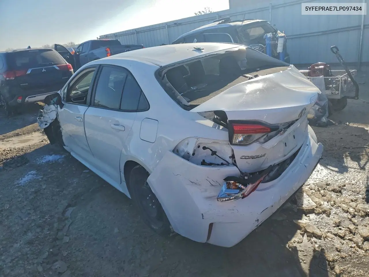5YFEPRAE7LP097434 2020 Toyota Corolla Le