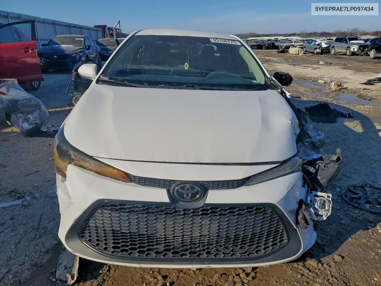 5YFEPRAE7LP097434 2020 Toyota Corolla Le