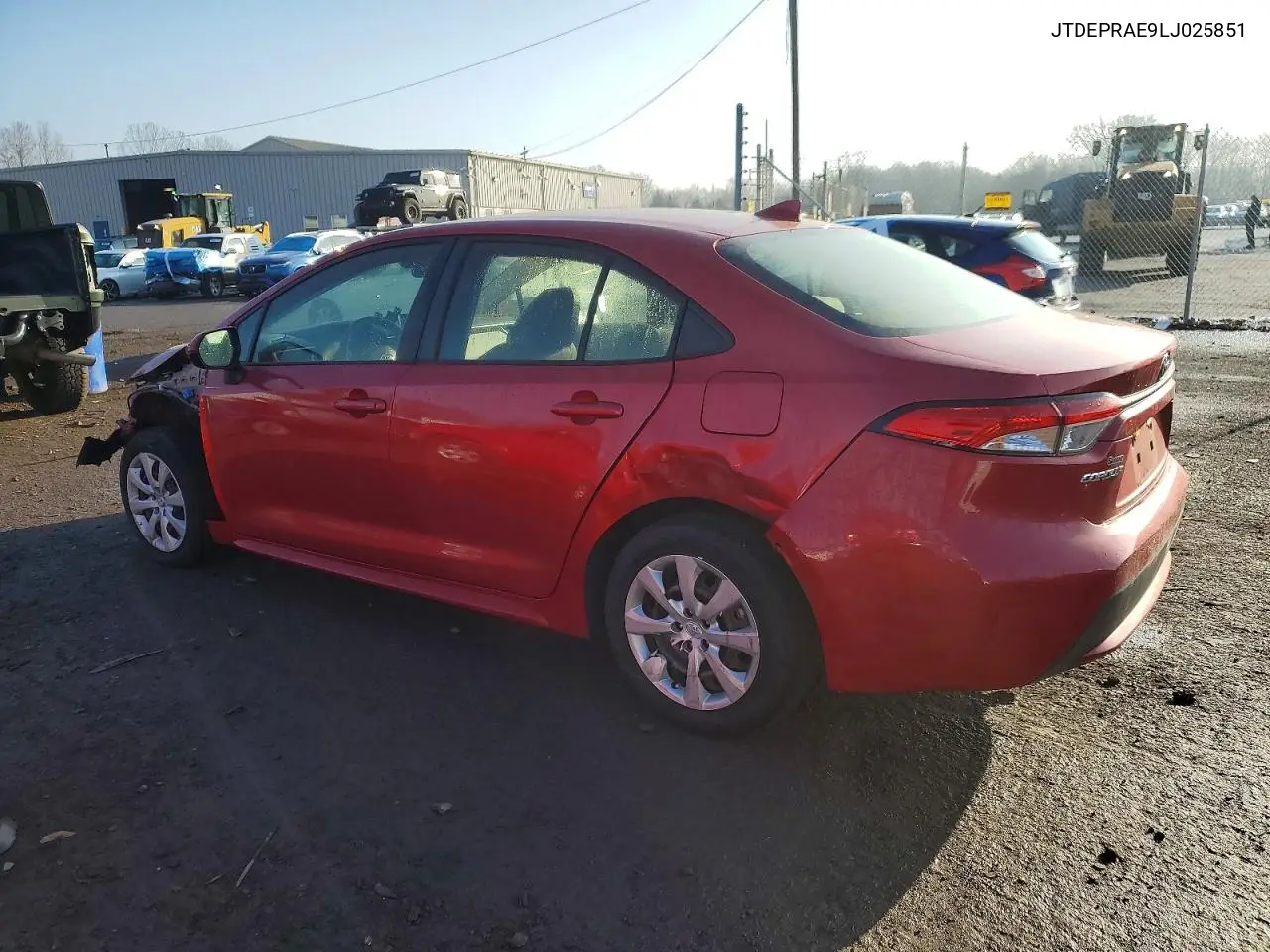 JTDEPRAE9LJ025851 2020 Toyota Corolla Le