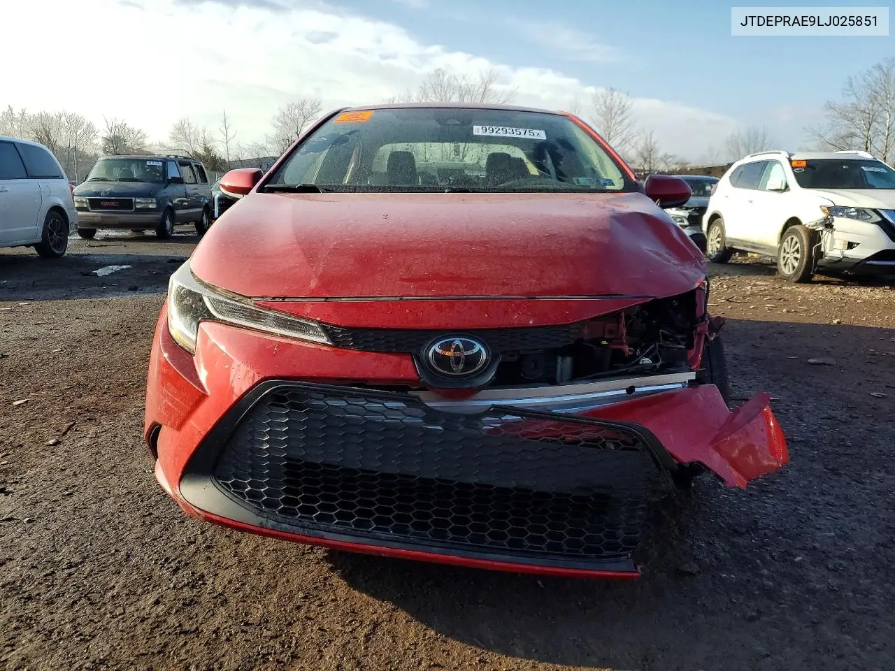 JTDEPRAE9LJ025851 2020 Toyota Corolla Le