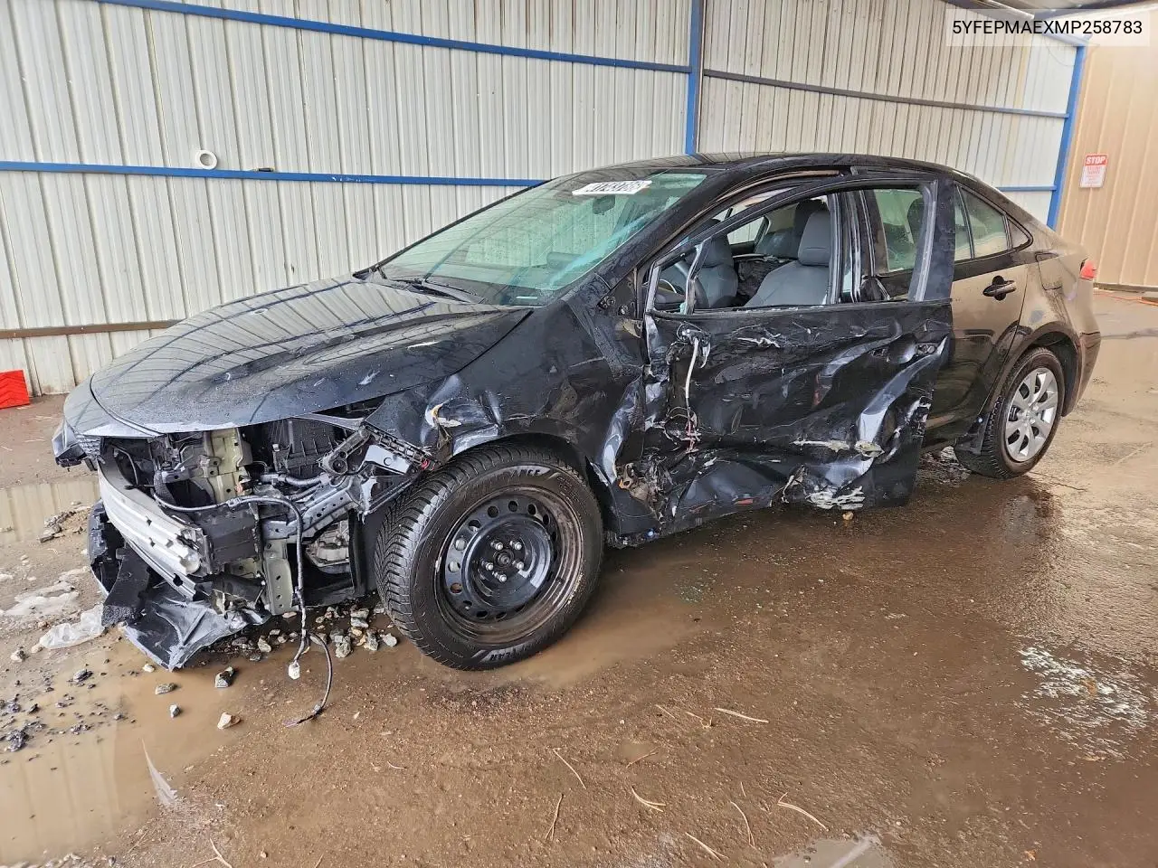 5YFEPMAEXMP258783 2021 Toyota Corolla Le