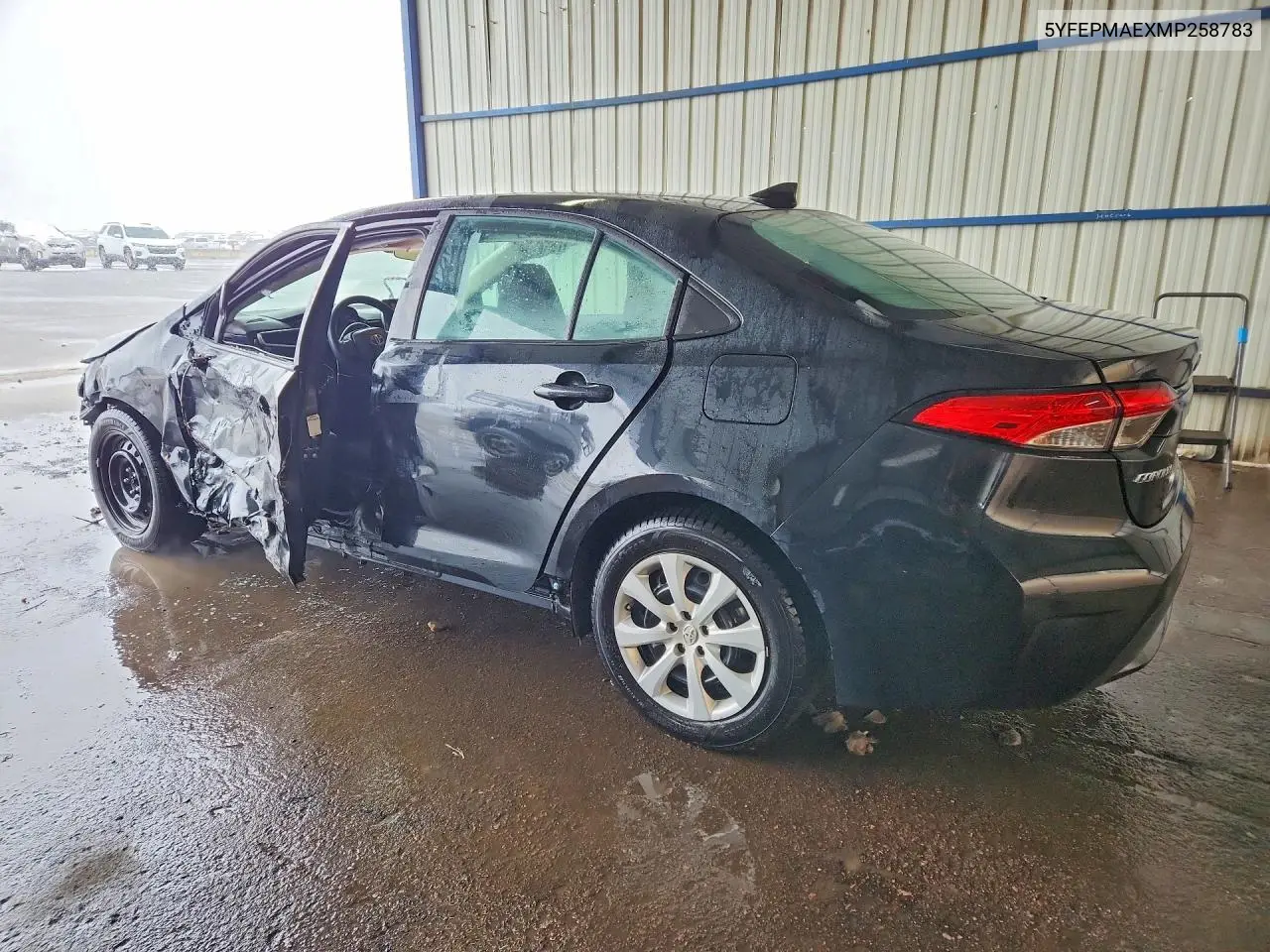 5YFEPMAEXMP258783 2021 Toyota Corolla Le