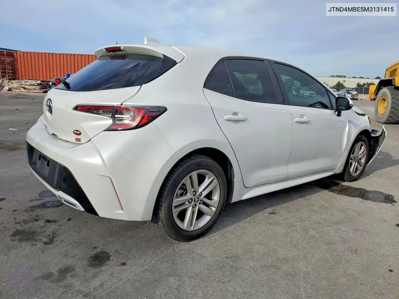 JTND4MBE5M3131415 2021 Toyota Corolla Se