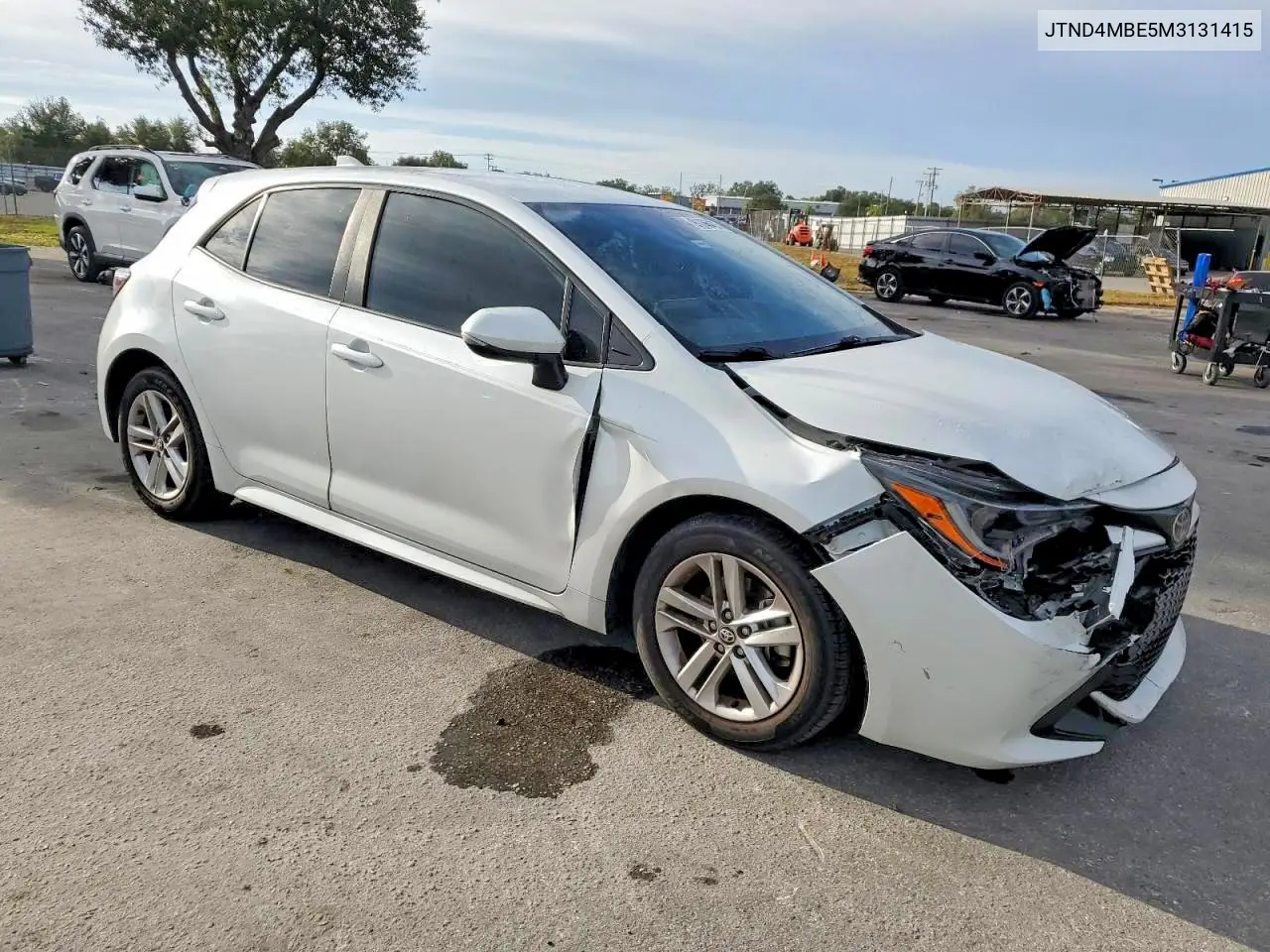 JTND4MBE5M3131415 2021 Toyota Corolla Se