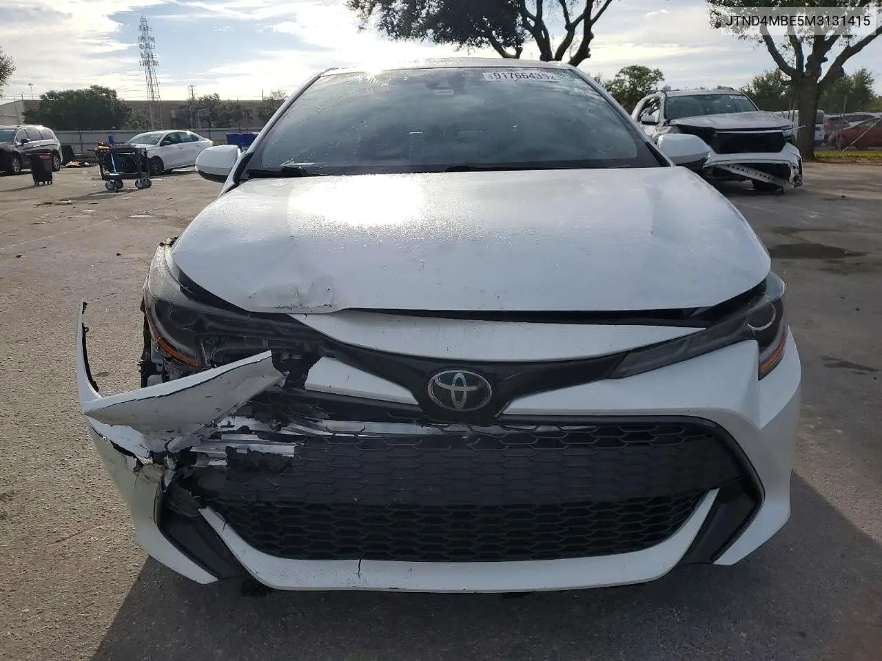 JTND4MBE5M3131415 2021 Toyota Corolla Se