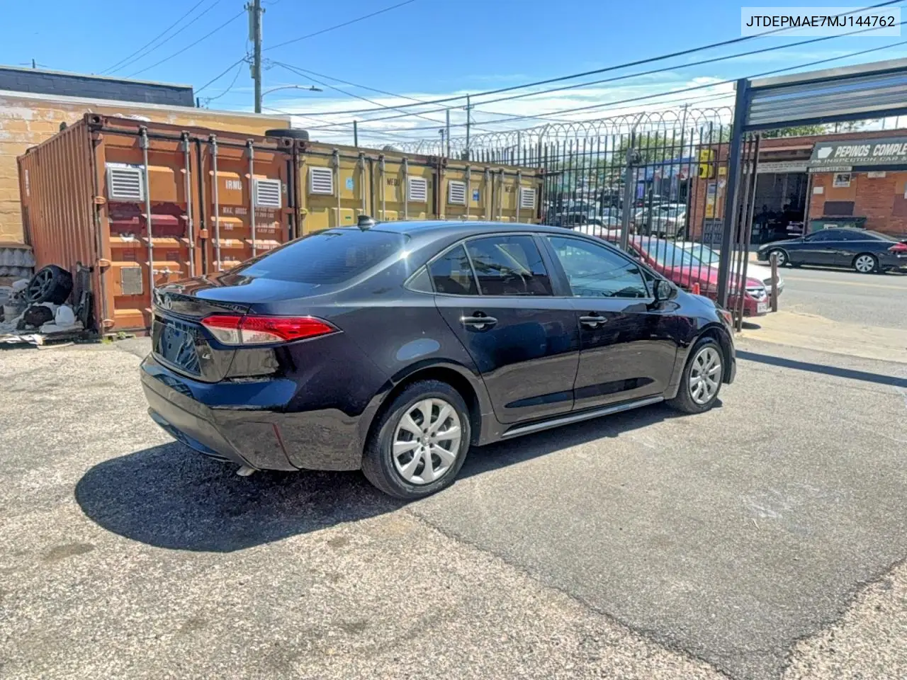 JTDEPMAE7MJ144762 2021 Toyota Corolla Le