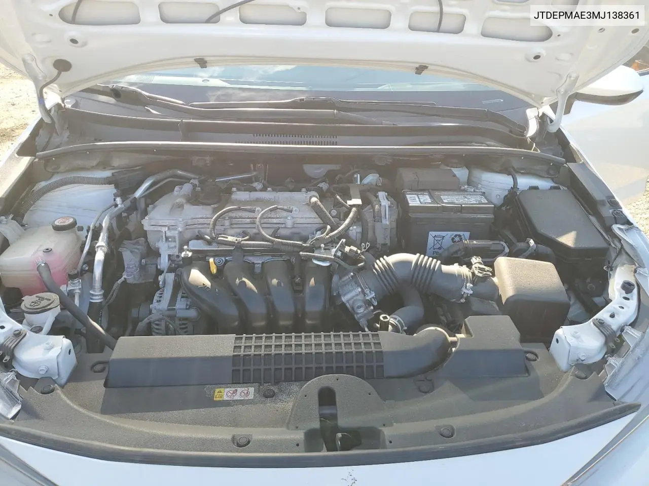 JTDEPMAE3MJ138361 2021 Toyota Corolla Le