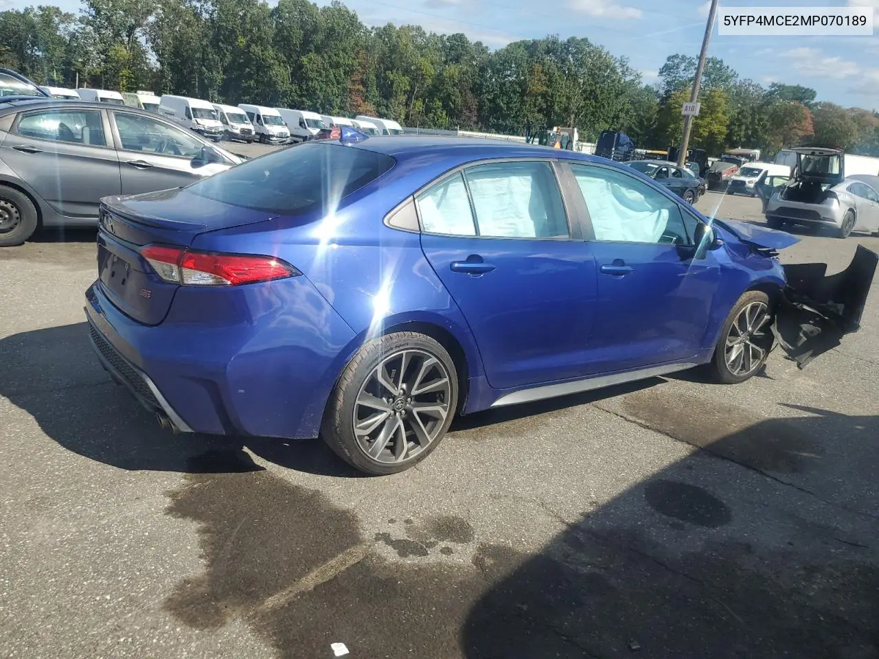 5YFP4MCE2MP070189 2021 Toyota Corolla Se