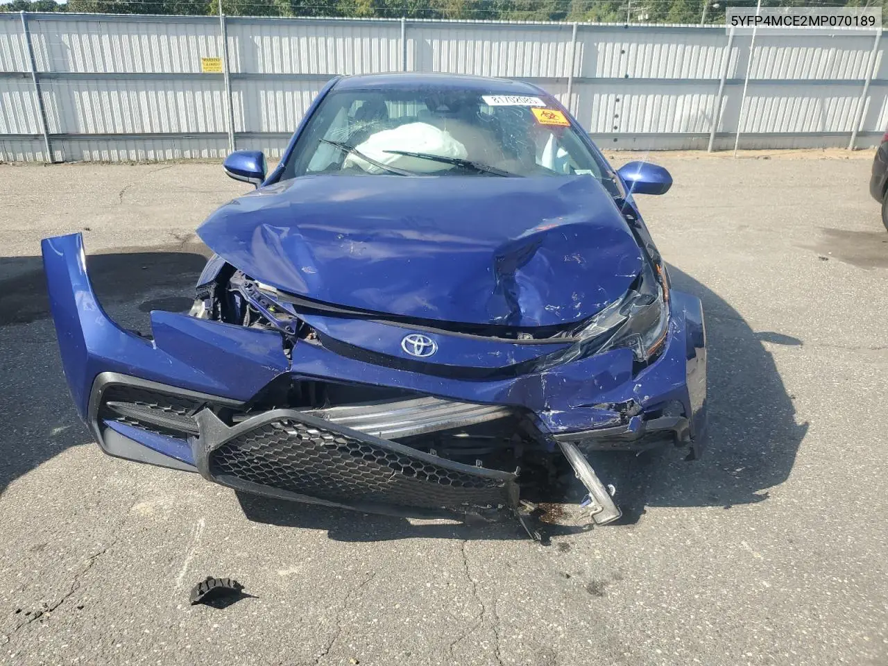5YFP4MCE2MP070189 2021 Toyota Corolla Se