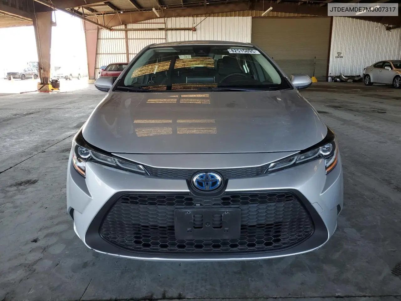 JTDEAMDE7MJ007317 2021 Toyota Corolla Le