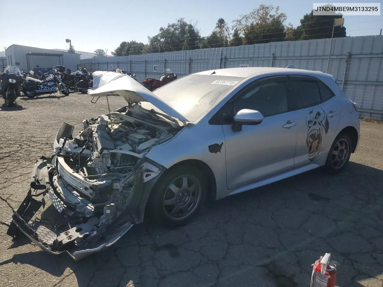 JTND4MBE9M3133295 2021 Toyota Corolla Se
