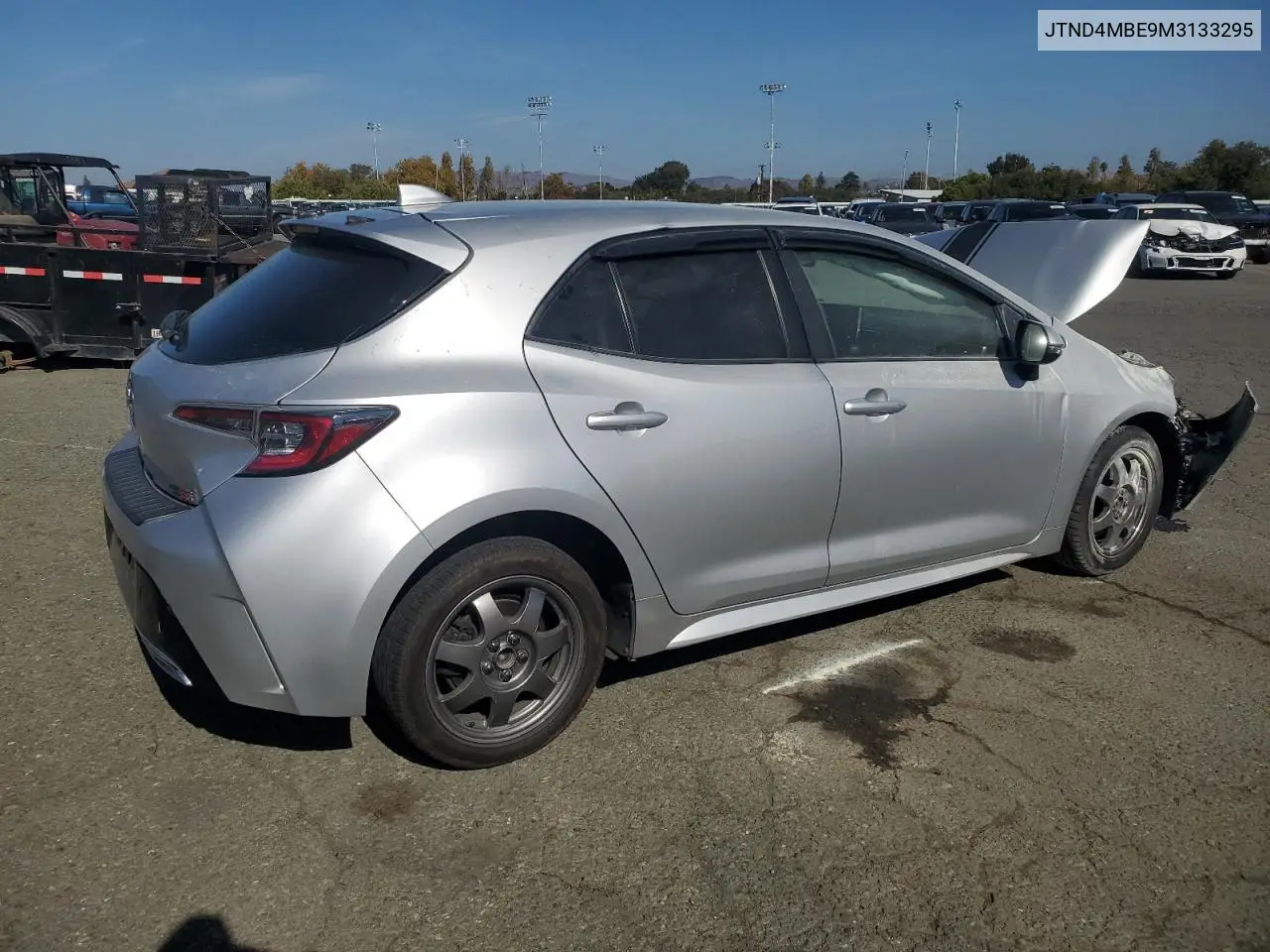 JTND4MBE9M3133295 2021 Toyota Corolla Se