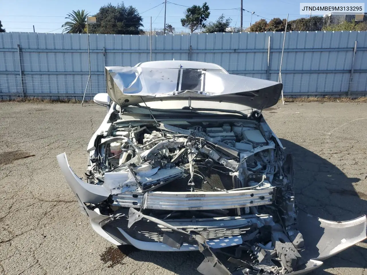 JTND4MBE9M3133295 2021 Toyota Corolla Se