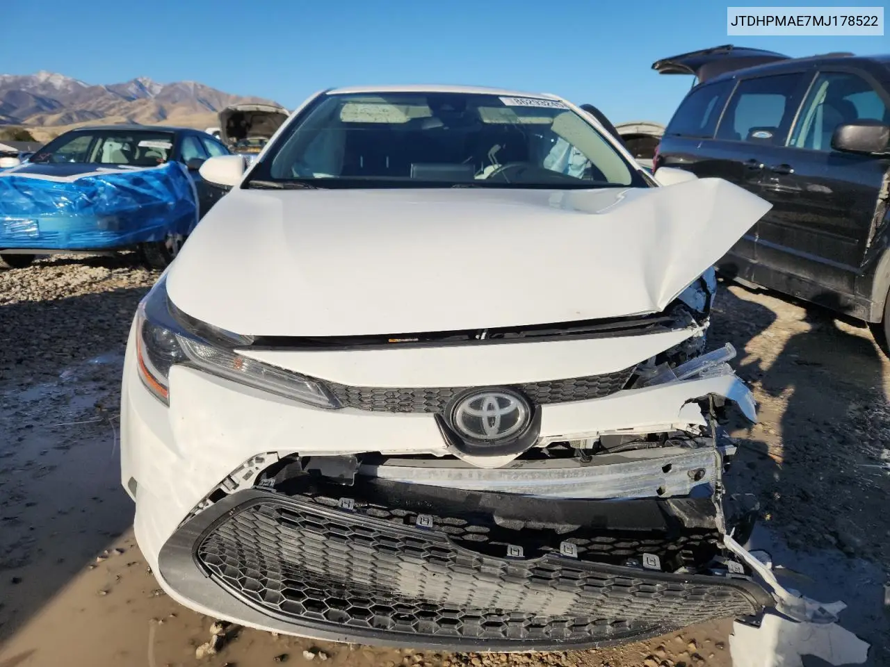 JTDHPMAE7MJ178522 2021 Toyota Corolla Le