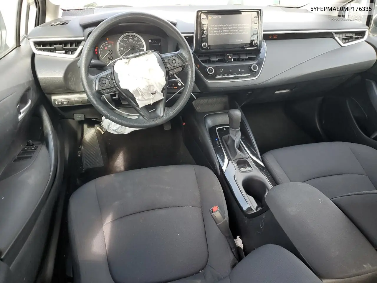 5YFEPMAE0MP176335 2021 Toyota Corolla Le