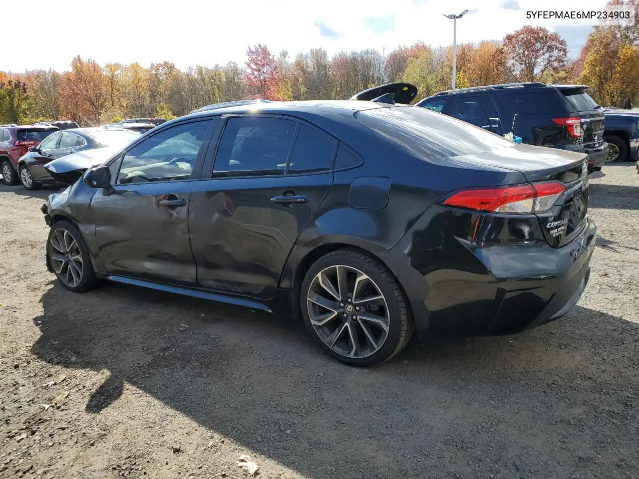 5YFEPMAE6MP234903 2021 Toyota Corolla Le