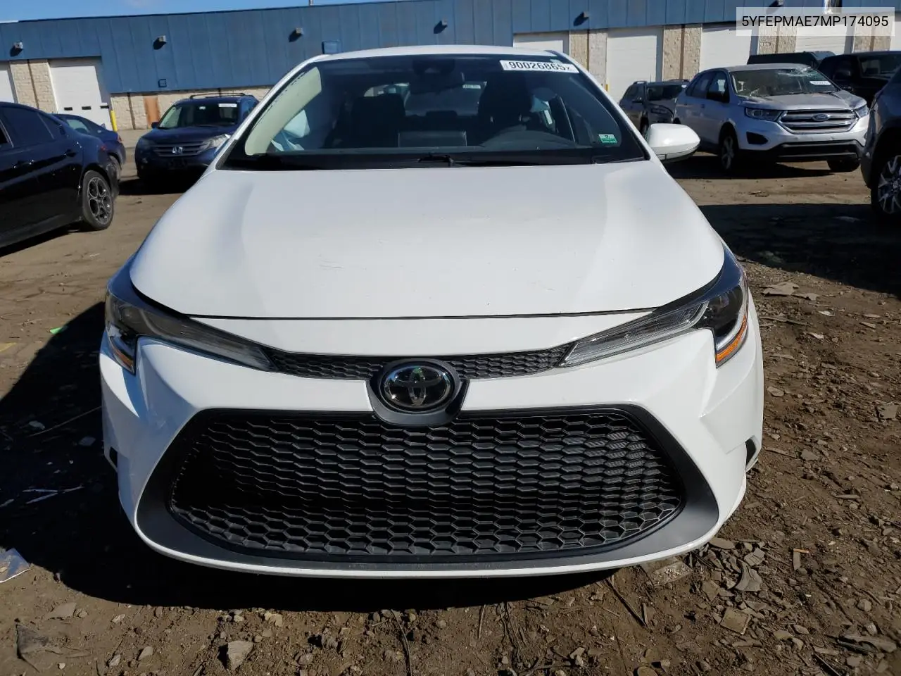 5YFEPMAE7MP174095 2021 Toyota Corolla Le