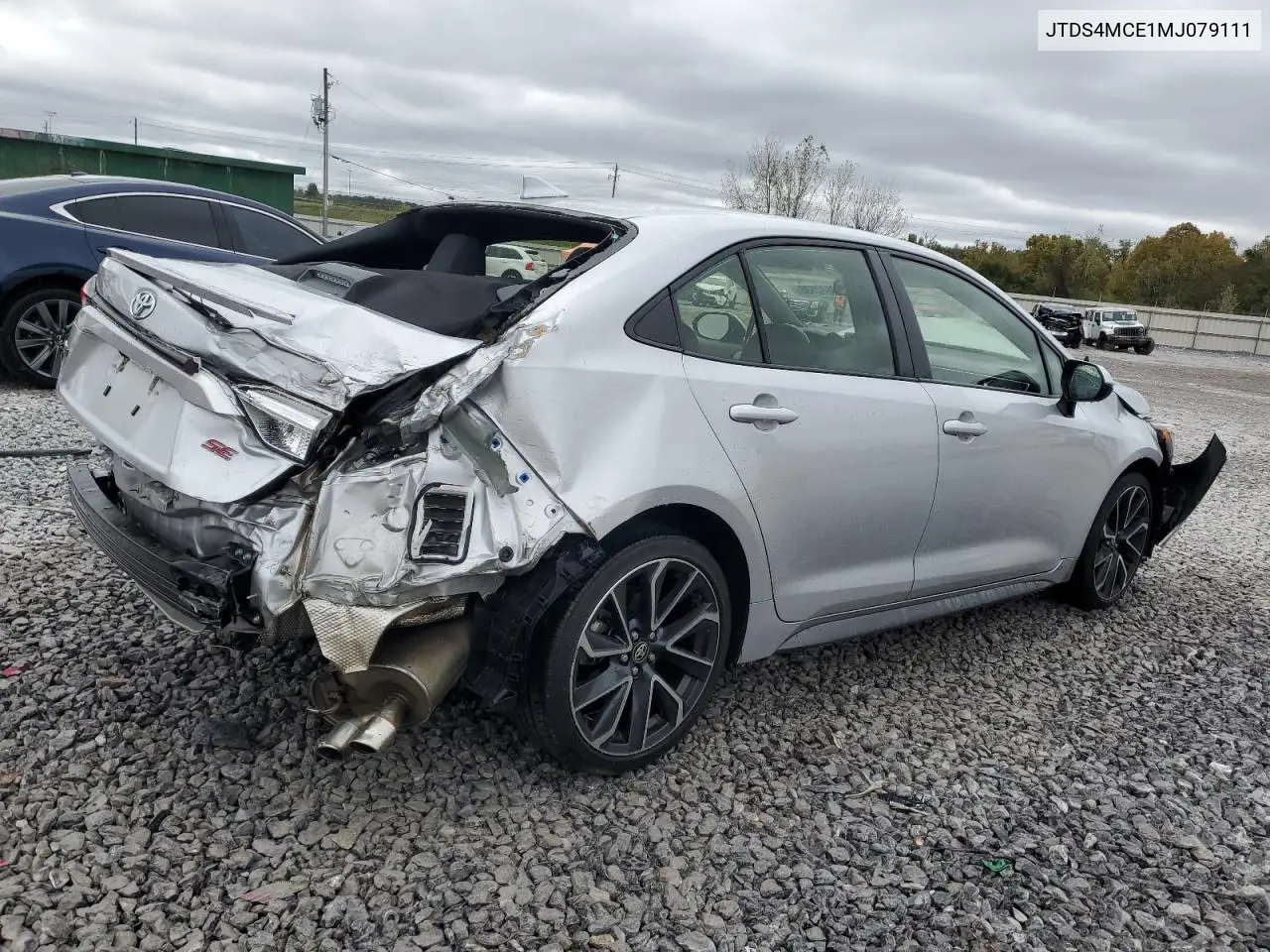 JTDS4MCE1MJ079111 2021 Toyota Corolla Se