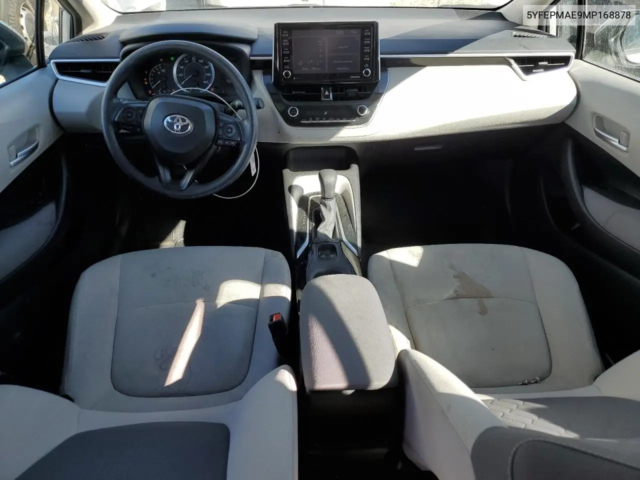 5YFEPMAE9MP168878 2021 Toyota Corolla Le