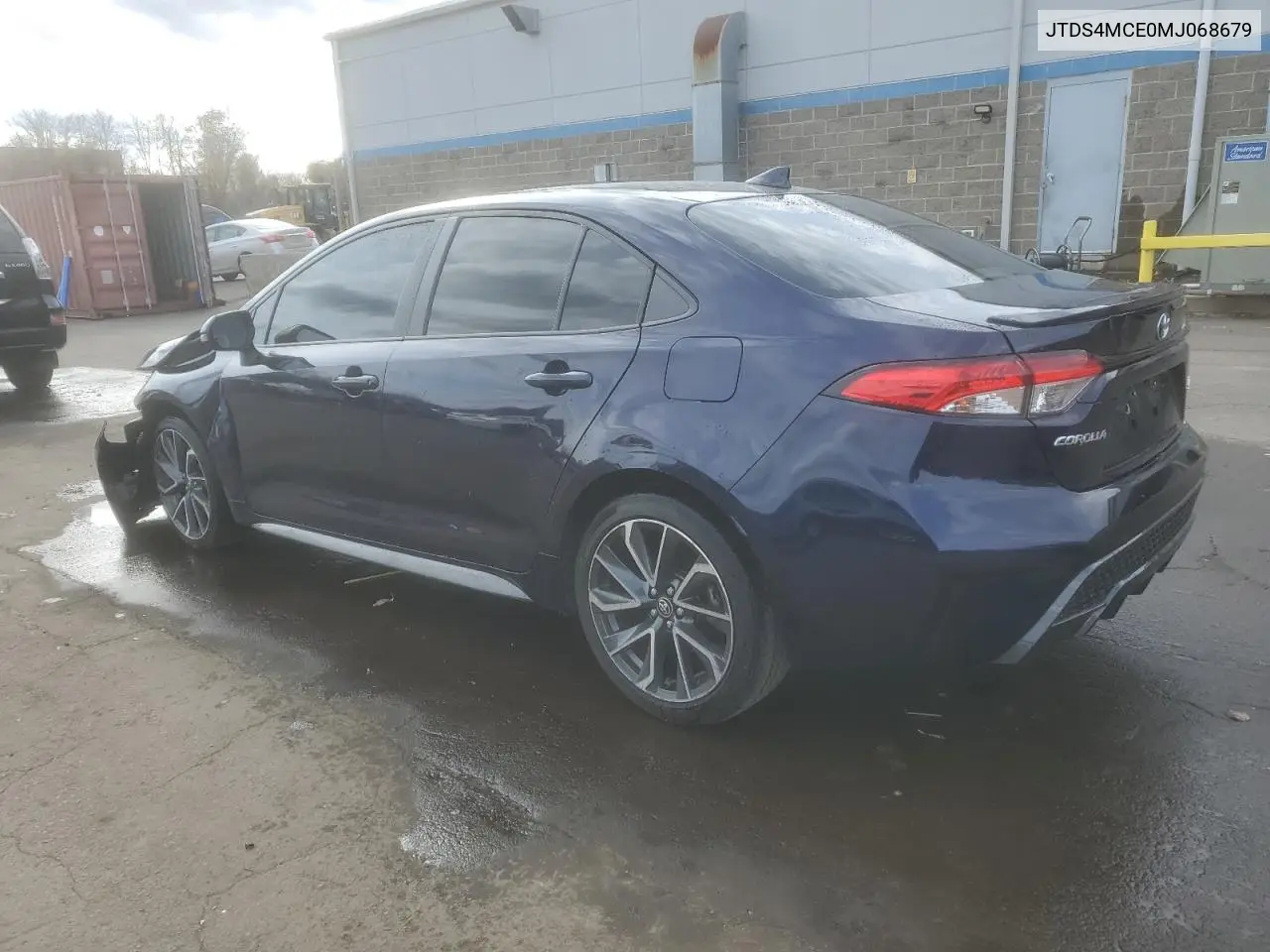 JTDS4MCE0MJ068679 2021 Toyota Corolla Se
