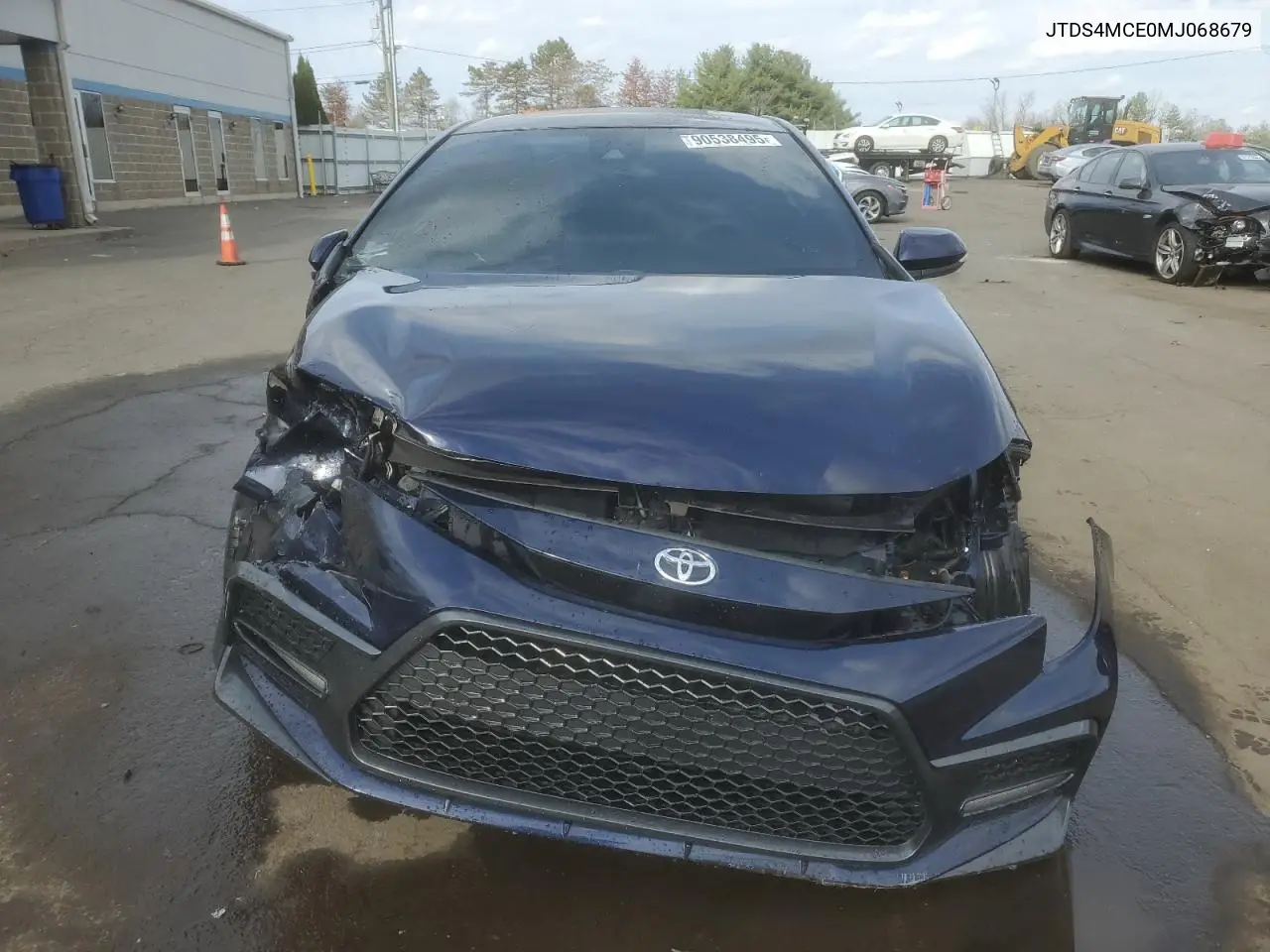 JTDS4MCE0MJ068679 2021 Toyota Corolla Se