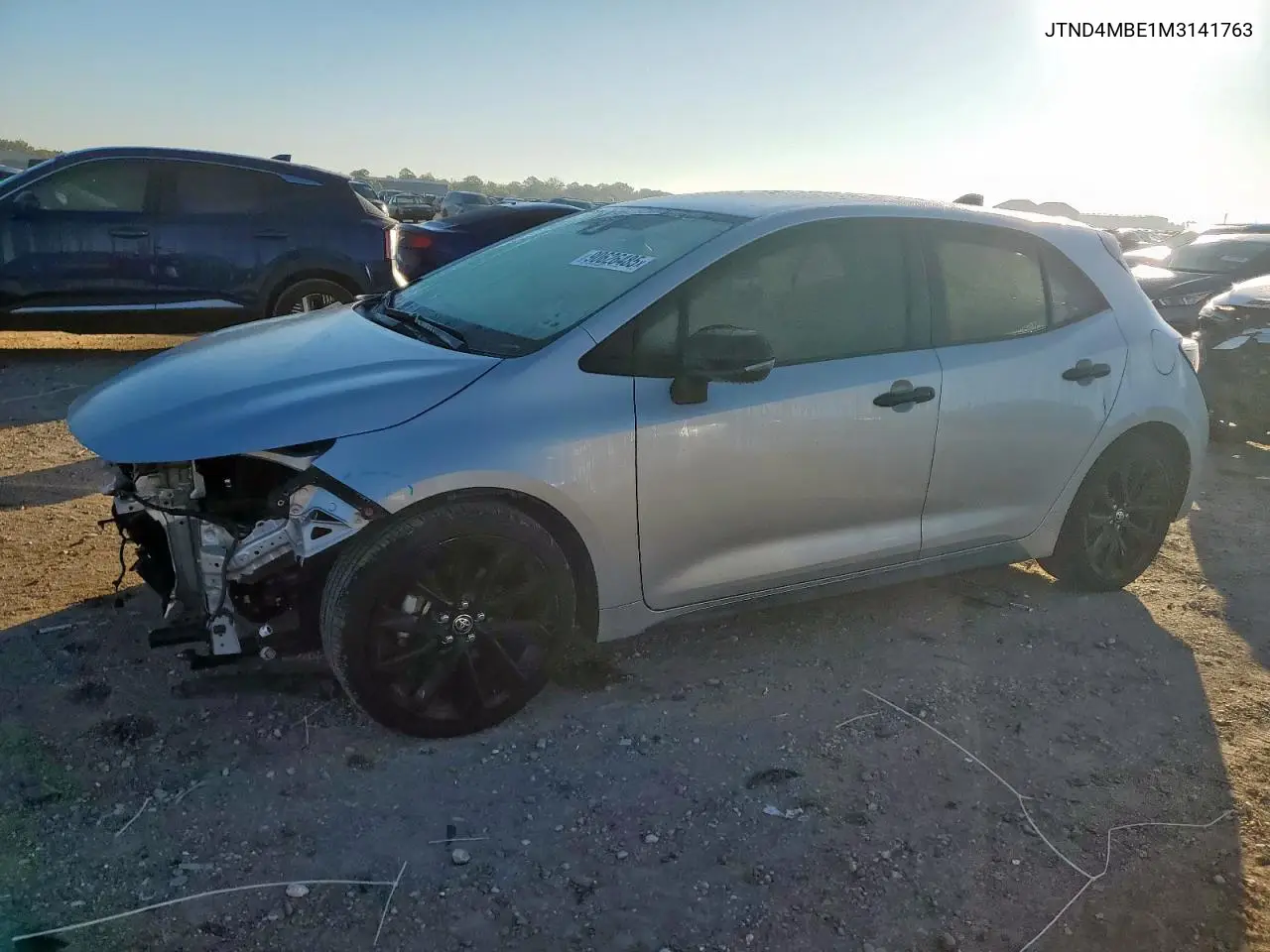 JTND4MBE1M3141763 2021 Toyota Corolla Se