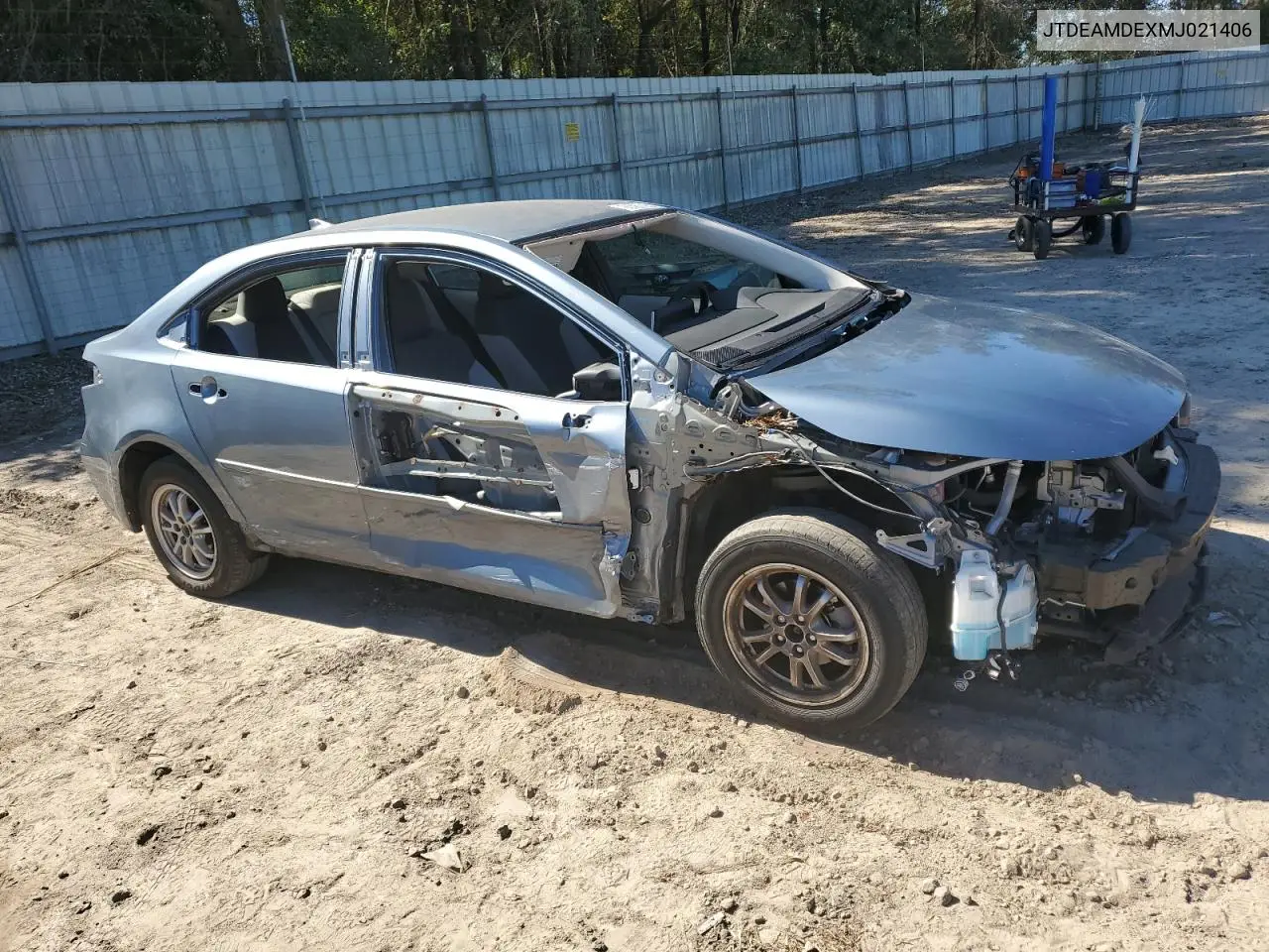 JTDEAMDEXMJ021406 2021 Toyota Corolla Le