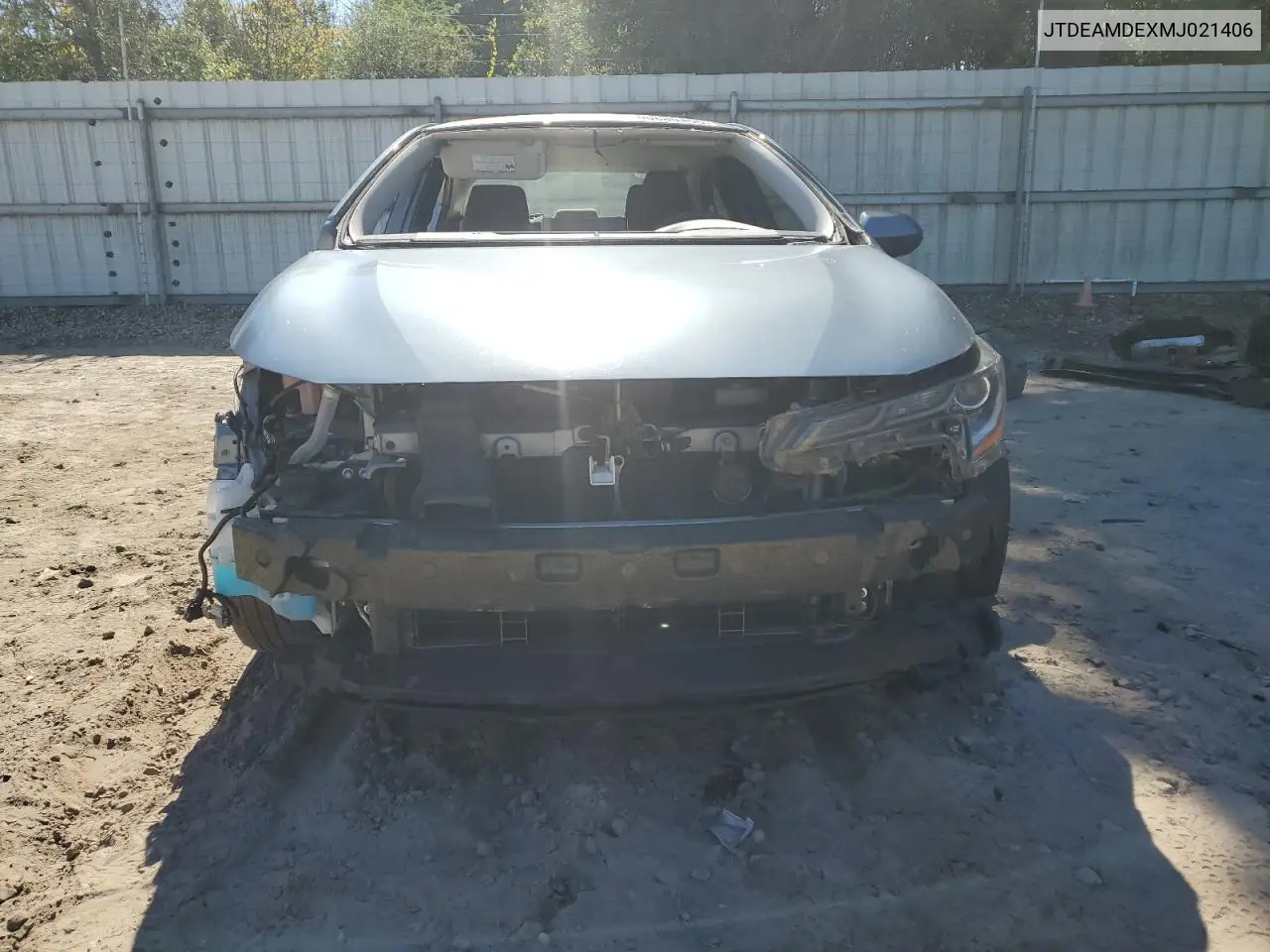 JTDEAMDEXMJ021406 2021 Toyota Corolla Le