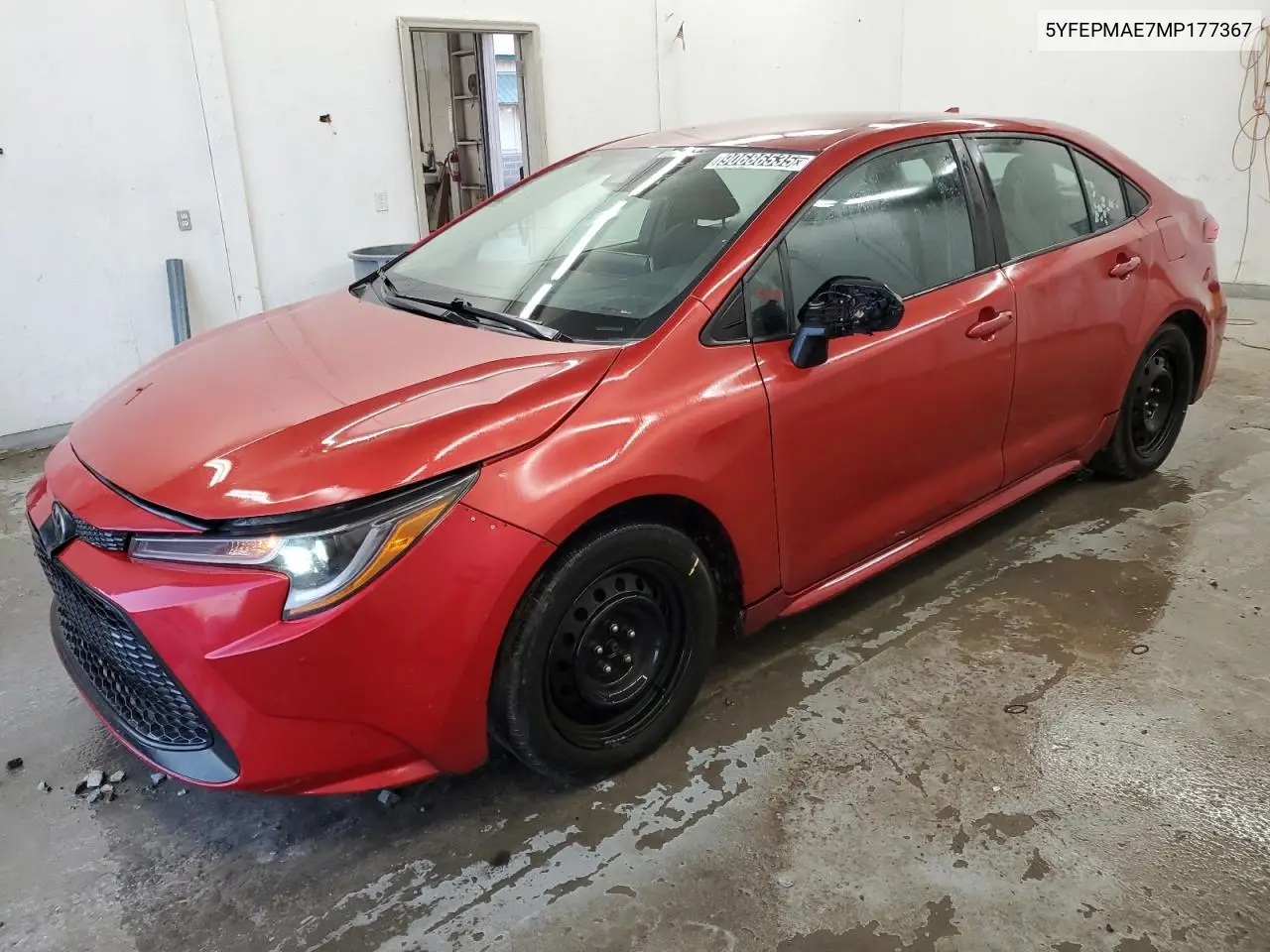 5YFEPMAE7MP177367 2021 Toyota Corolla Le