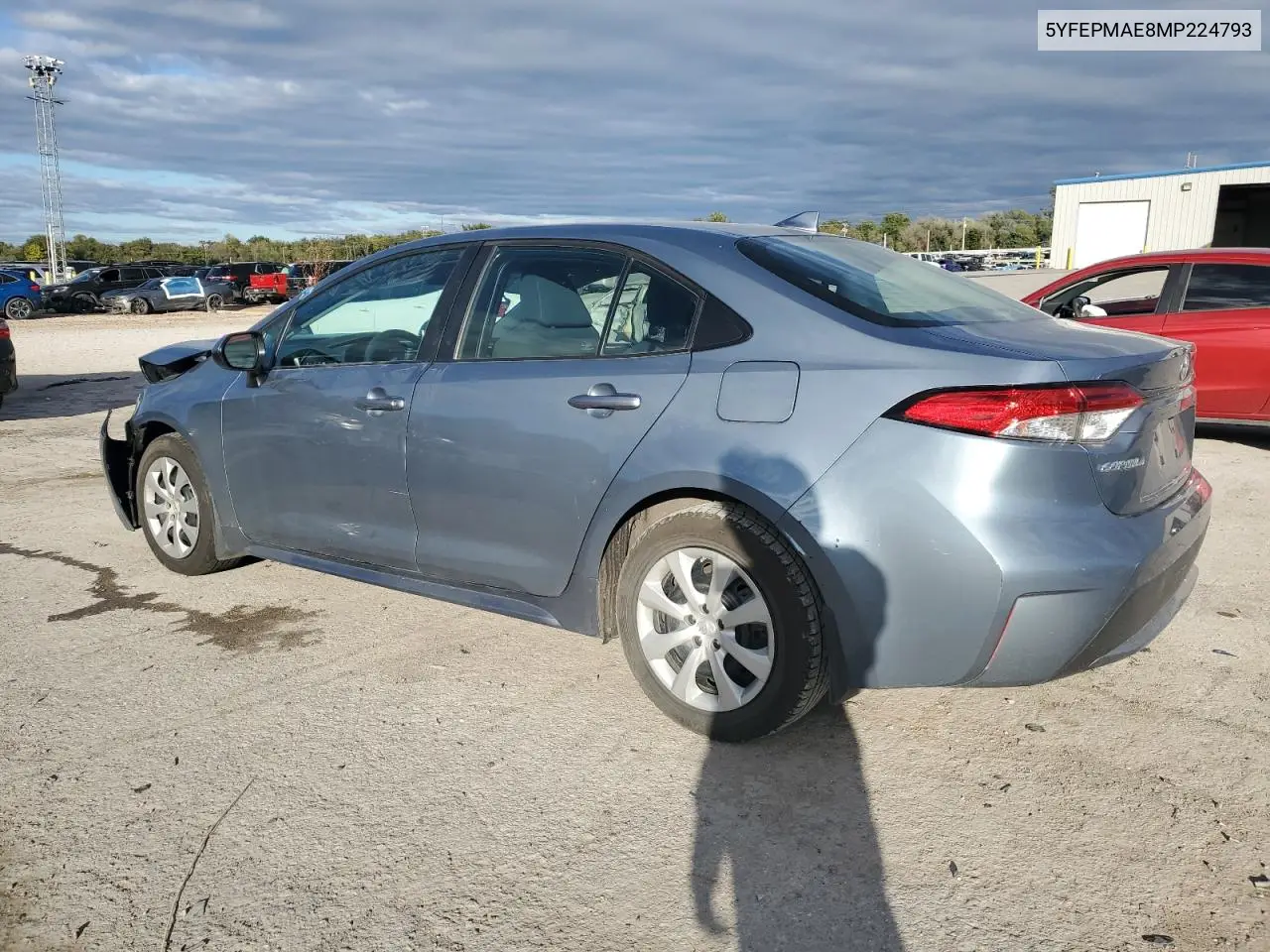 5YFEPMAE8MP224793 2021 Toyota Corolla Le