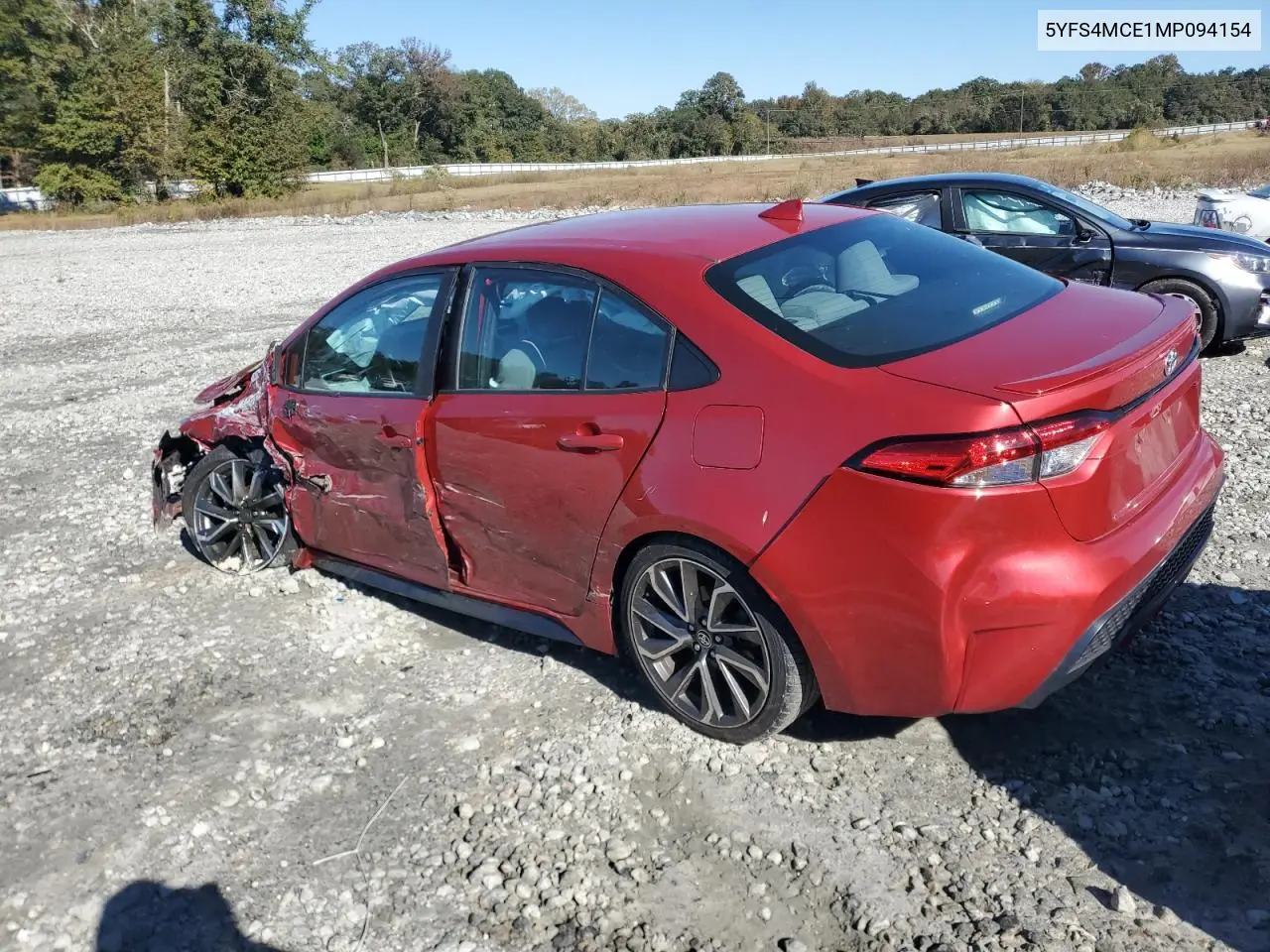 5YFS4MCE1MP094154 2021 Toyota Corolla Se