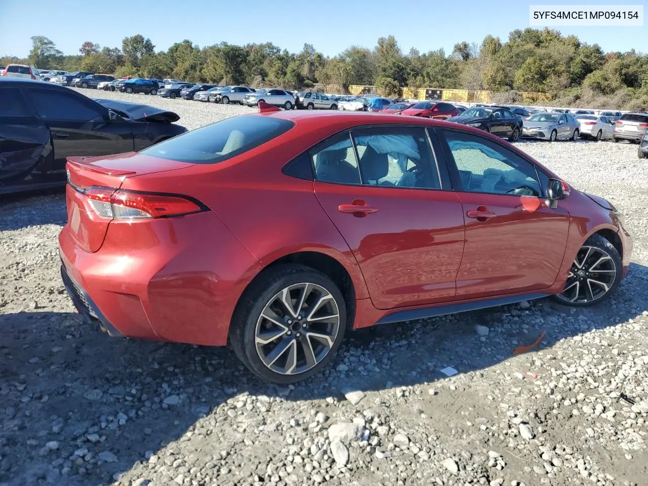 5YFS4MCE1MP094154 2021 Toyota Corolla Se