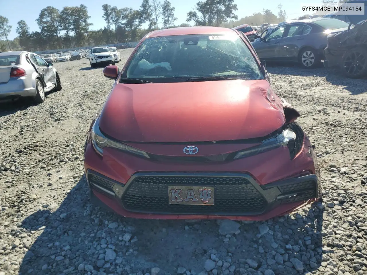 5YFS4MCE1MP094154 2021 Toyota Corolla Se