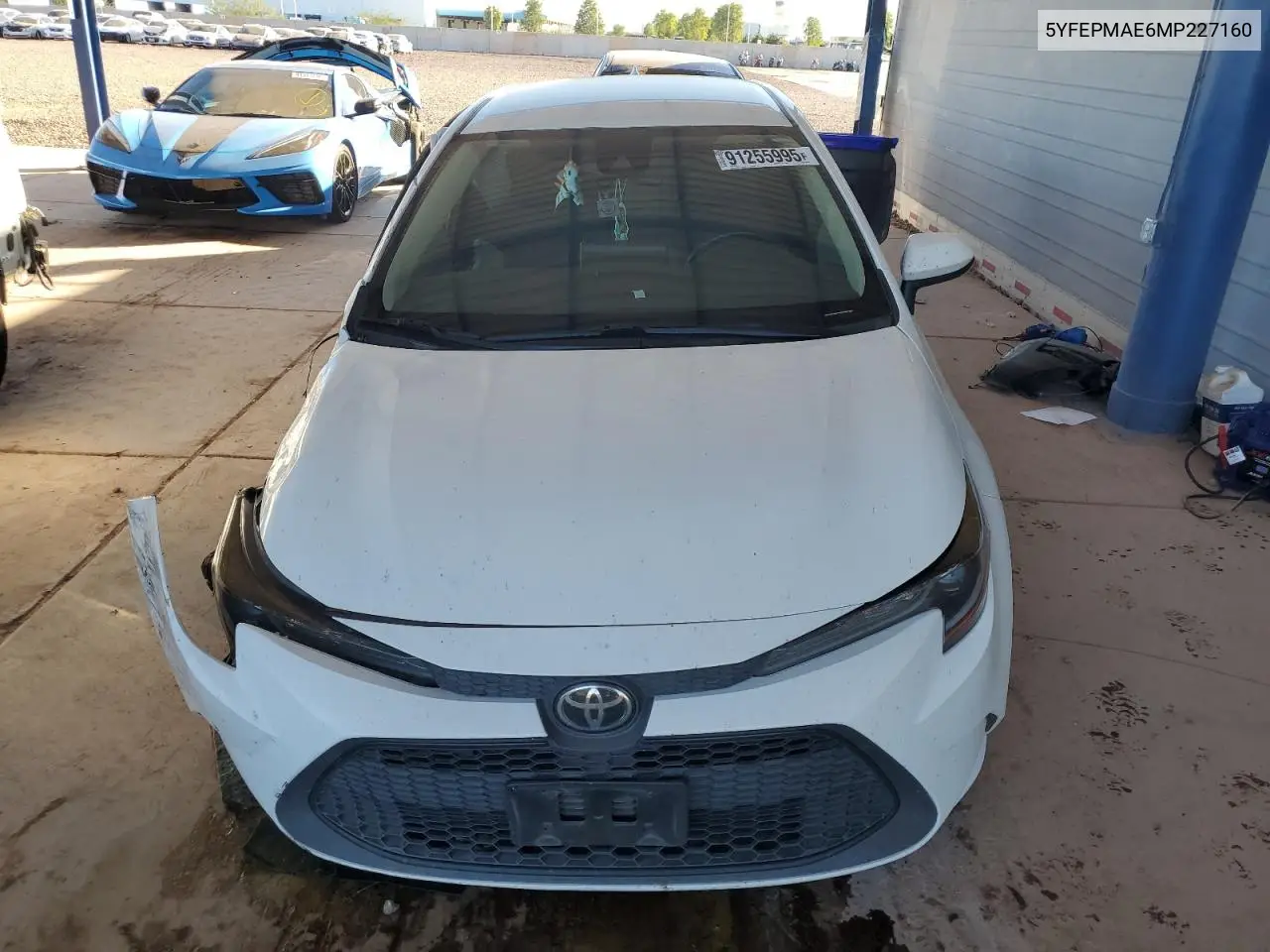 5YFEPMAE6MP227160 2021 Toyota Corolla Le