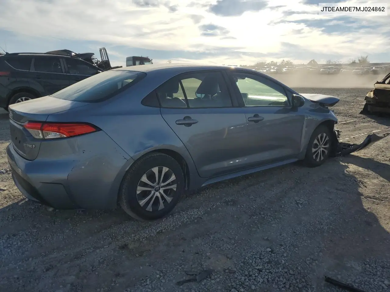 JTDEAMDE7MJ024862 2021 Toyota Corolla Le