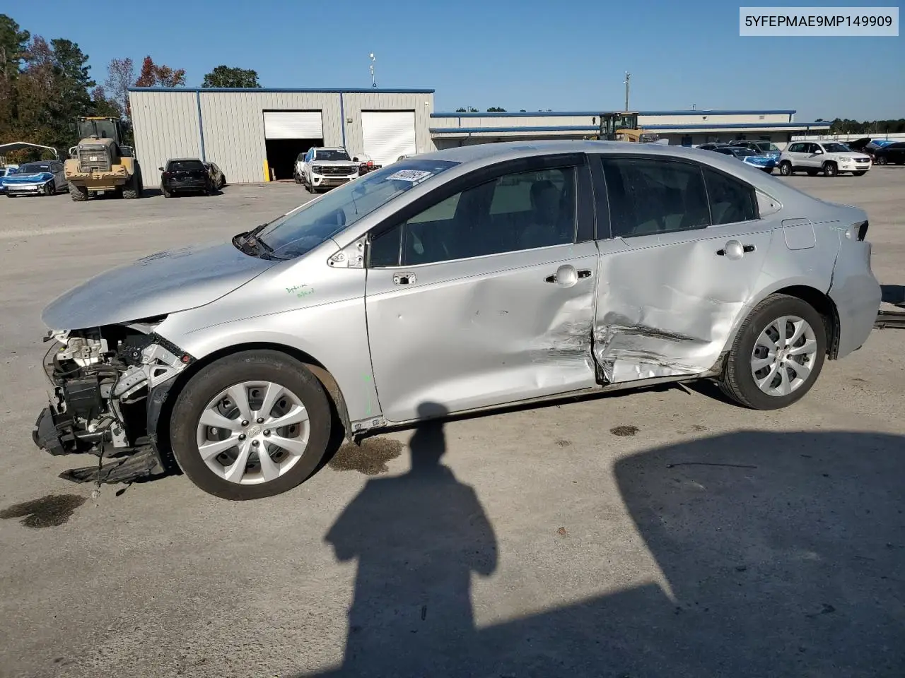 5YFEPMAE9MP149909 2021 Toyota Corolla Le