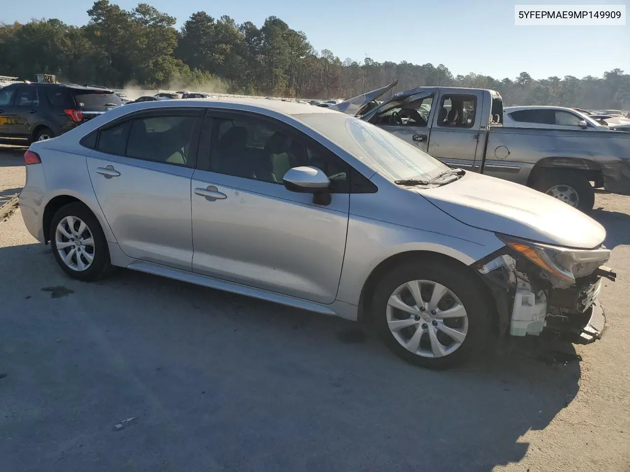 5YFEPMAE9MP149909 2021 Toyota Corolla Le