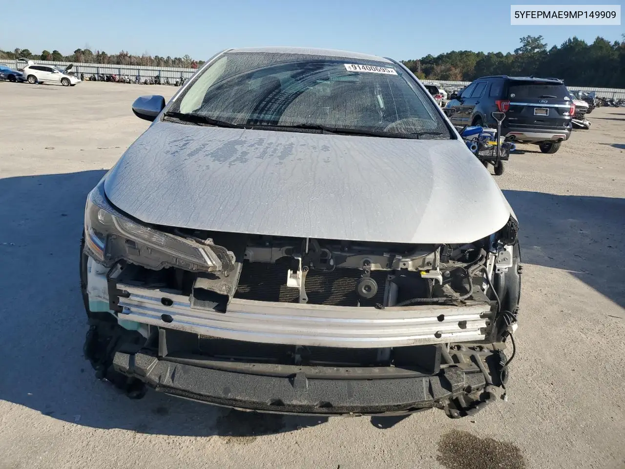 5YFEPMAE9MP149909 2021 Toyota Corolla Le