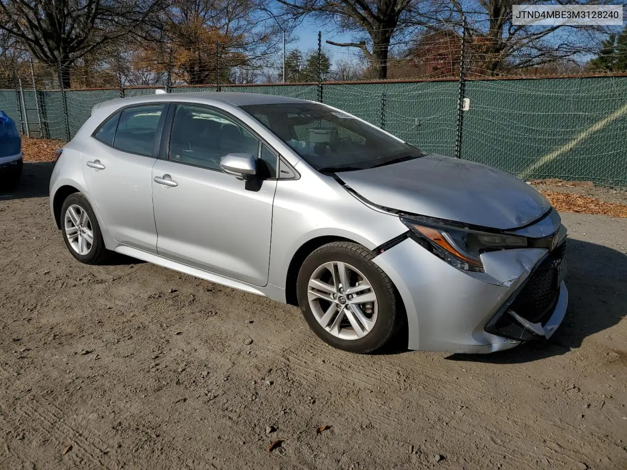 JTND4MBE3M3128240 2021 Toyota Corolla Se