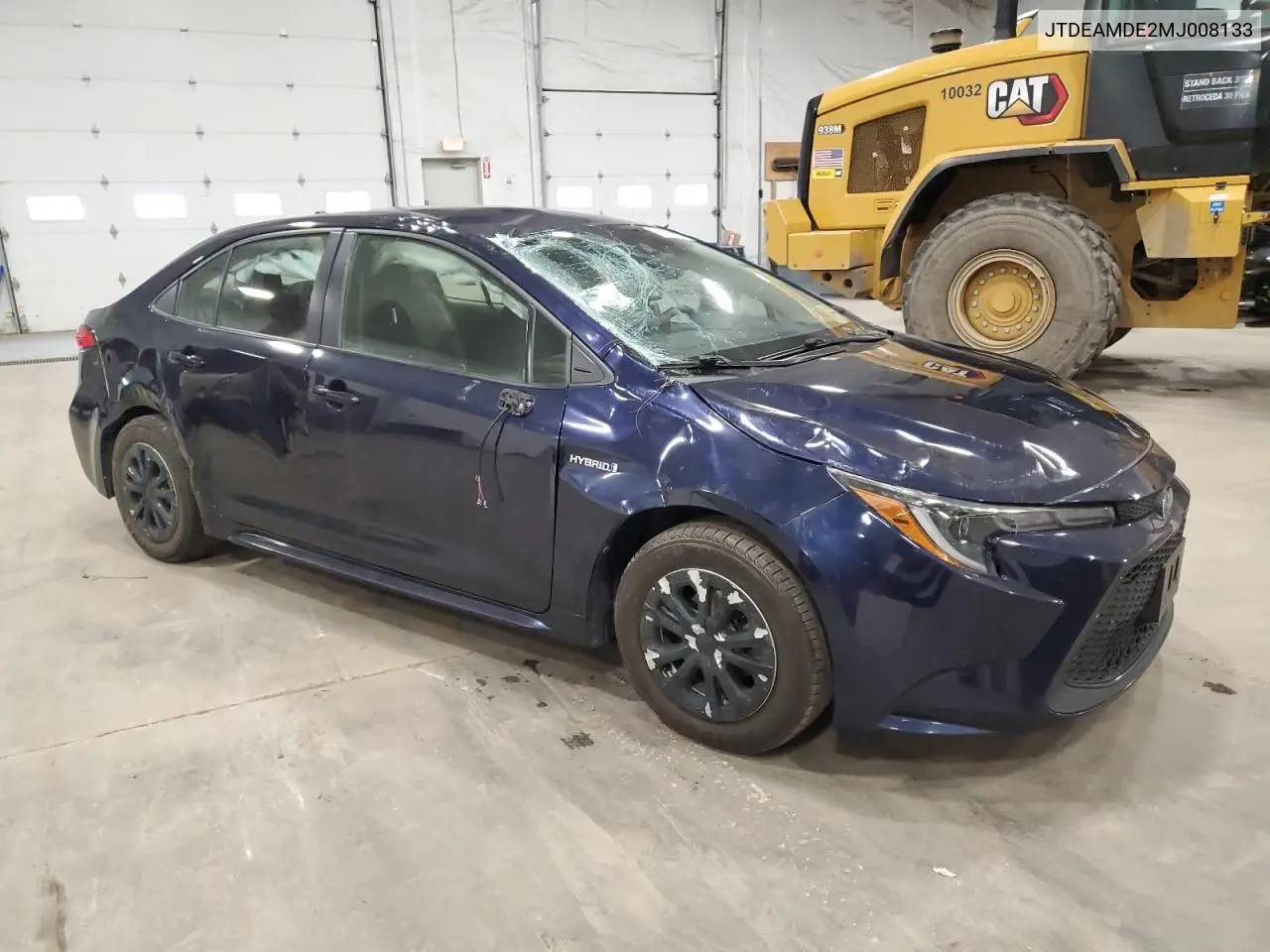 JTDEAMDE2MJ008133 2021 Toyota Corolla Le