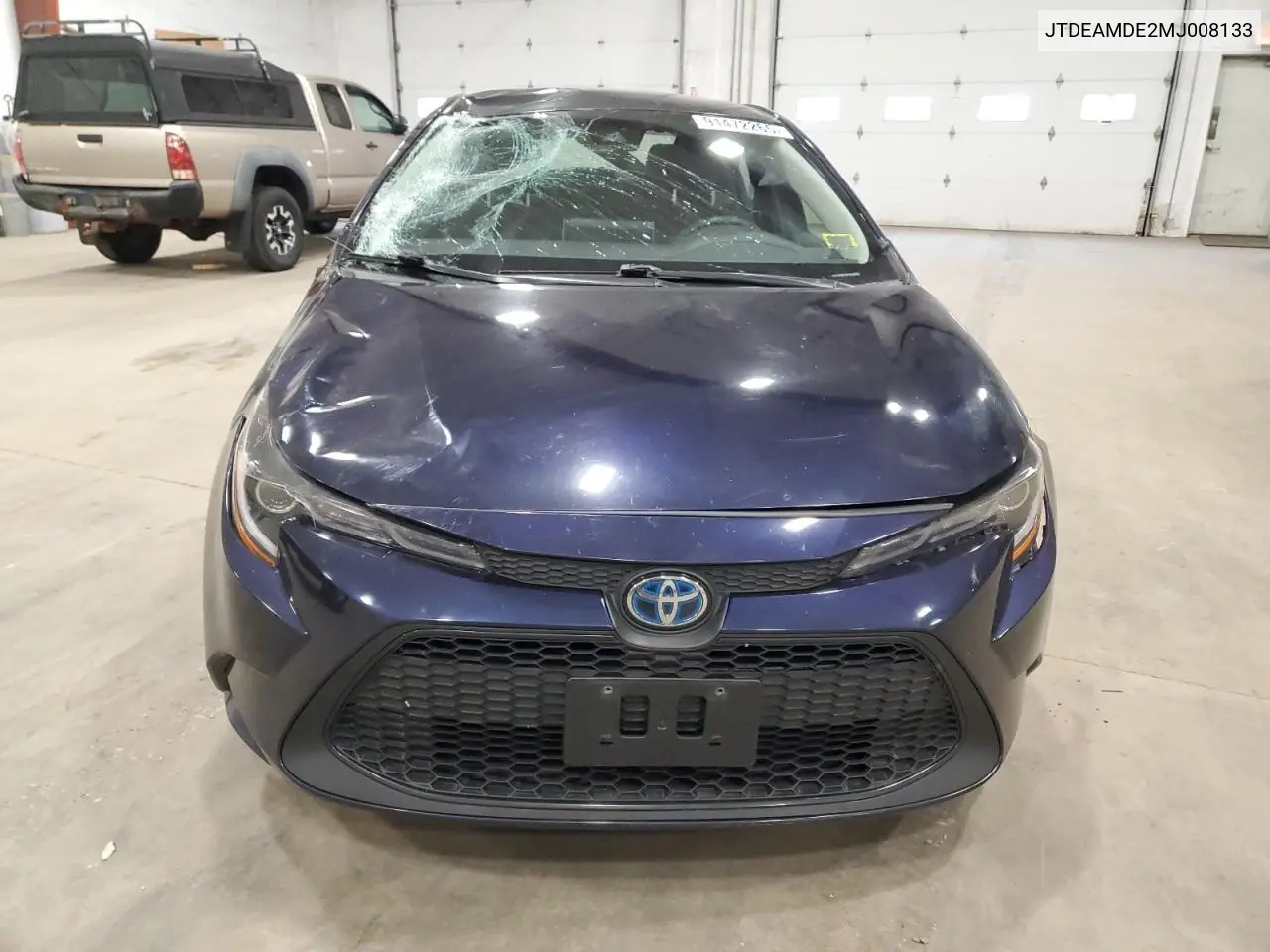 JTDEAMDE2MJ008133 2021 Toyota Corolla Le