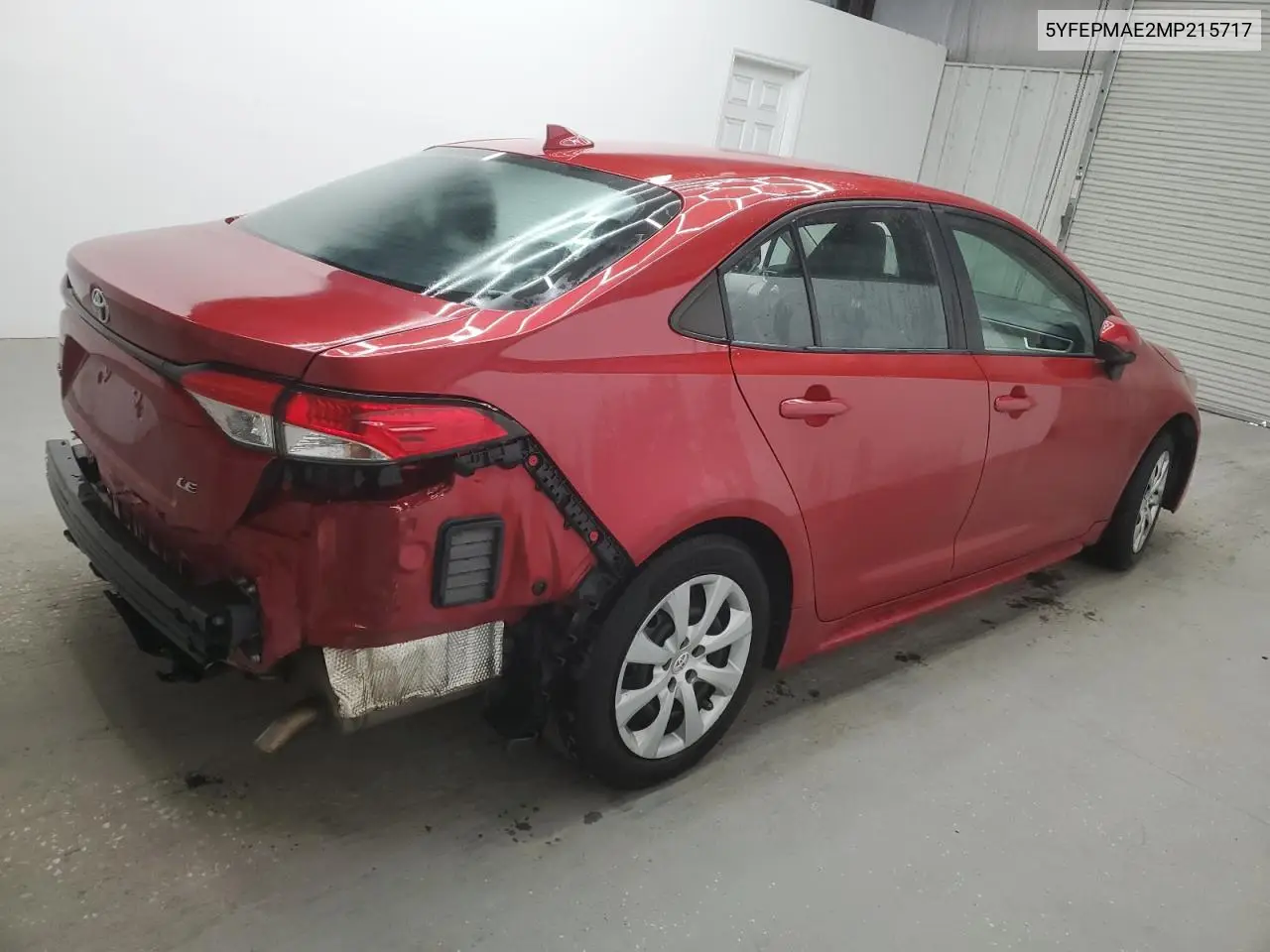 5YFEPMAE2MP215717 2021 Toyota Corolla Le