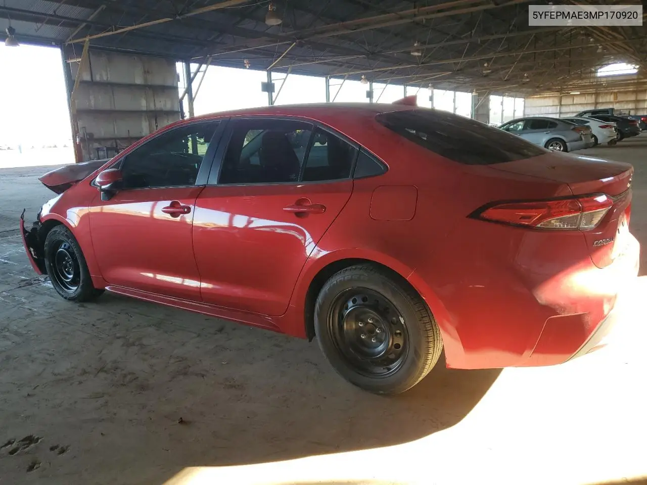 5YFEPMAE3MP170920 2021 Toyota Corolla Le