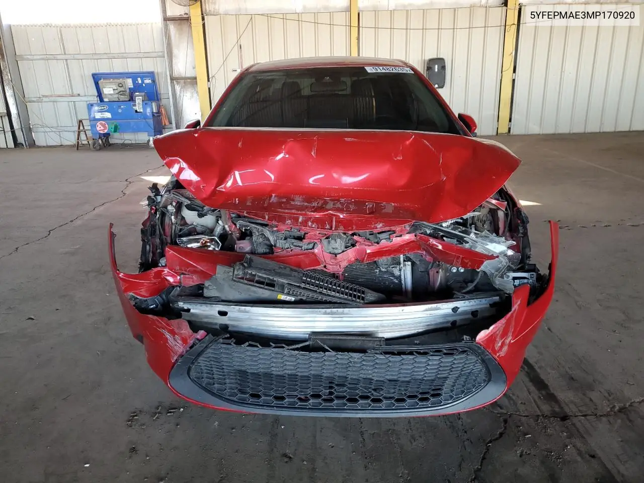 5YFEPMAE3MP170920 2021 Toyota Corolla Le