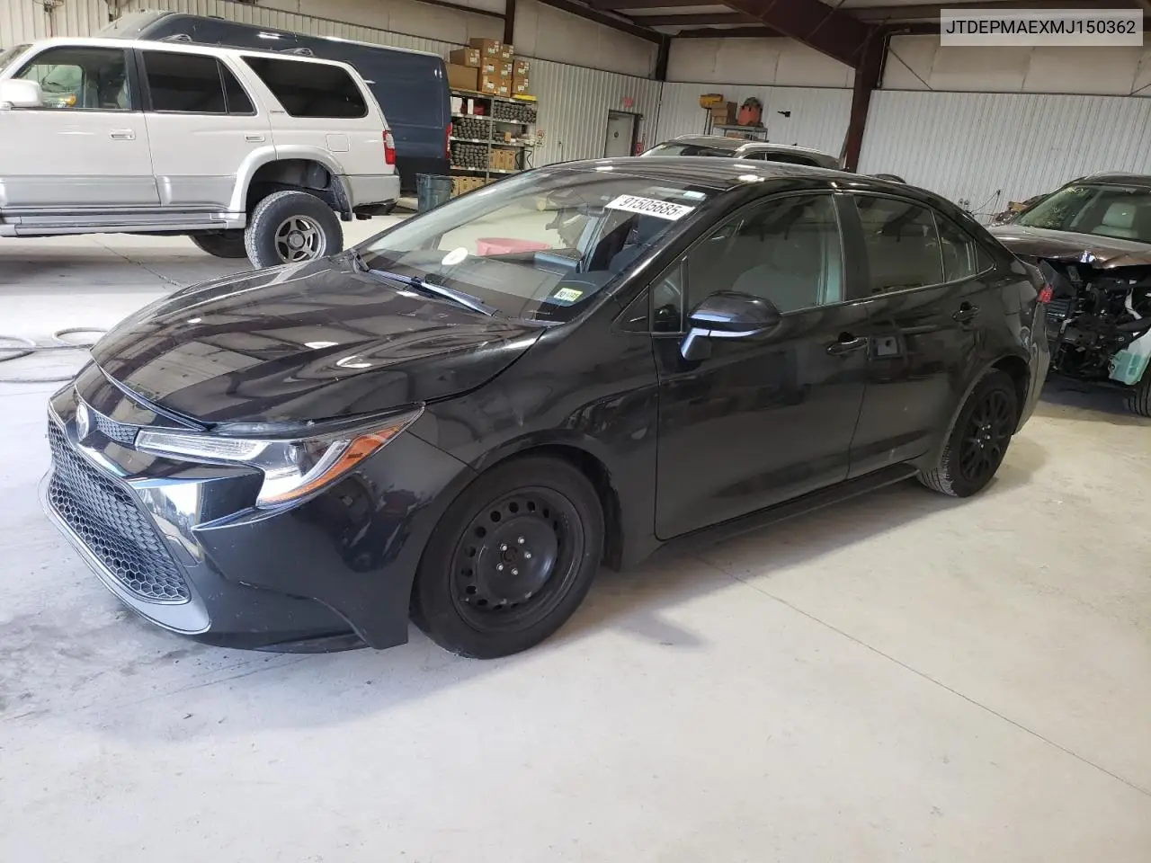 JTDEPMAEXMJ150362 2021 Toyota Corolla Le
